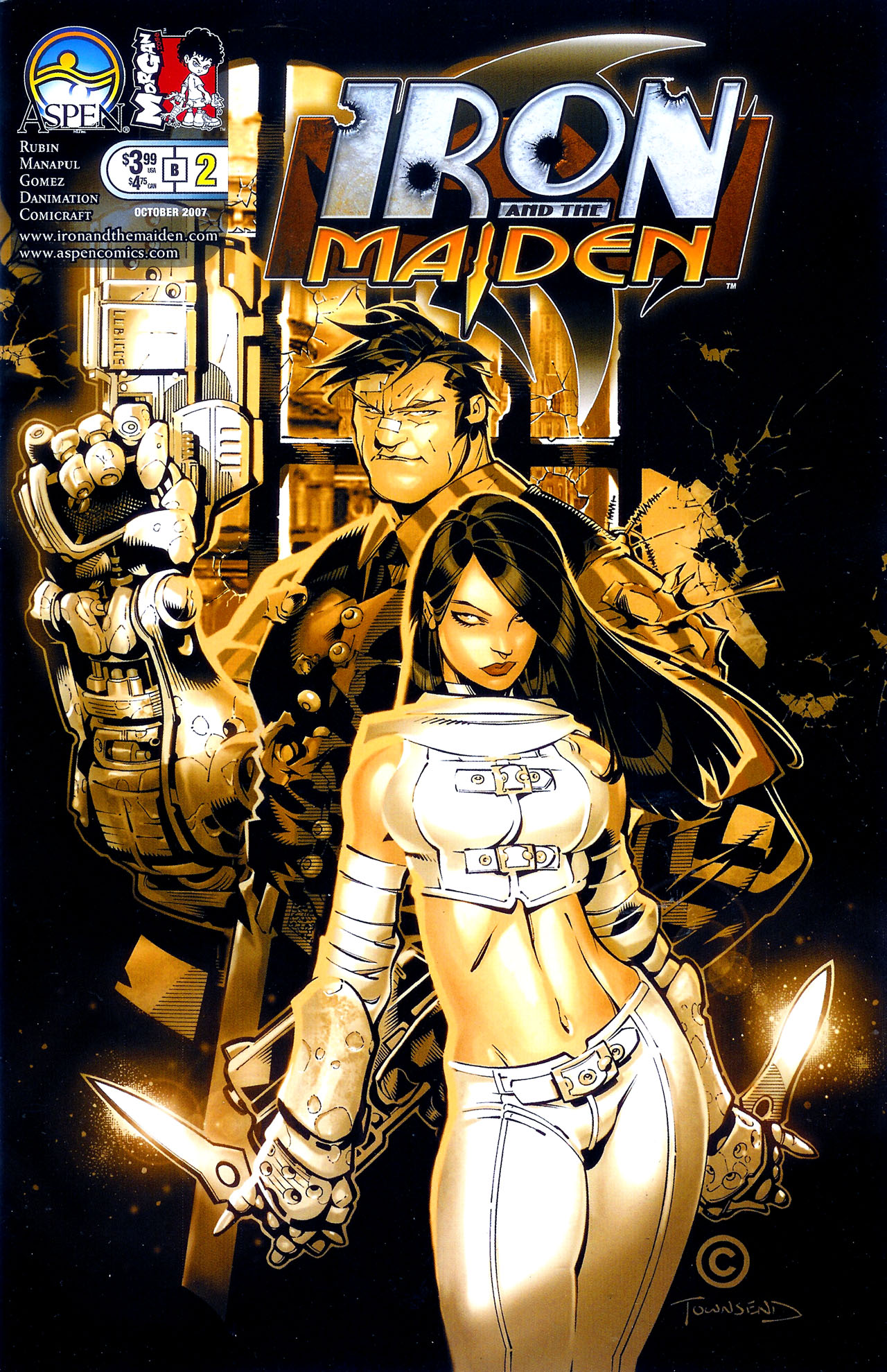 Read online Iron and the Maiden comic -  Issue #2 - 2