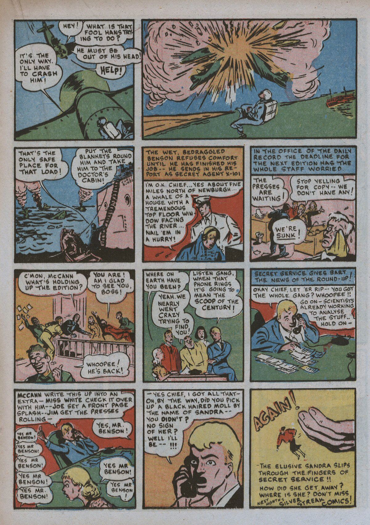 Read online Silver Streak Comics comic -  Issue #9 - 38