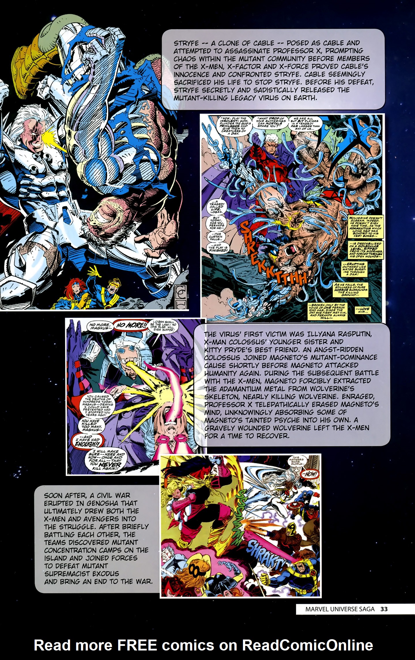 Read online History of the Marvel Universe (2012) comic -  Issue # Full - 32