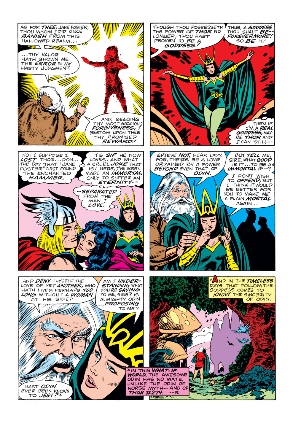 What If? (1977) issue 10 - Jane Foster had found the hammer of Thor - Page 33