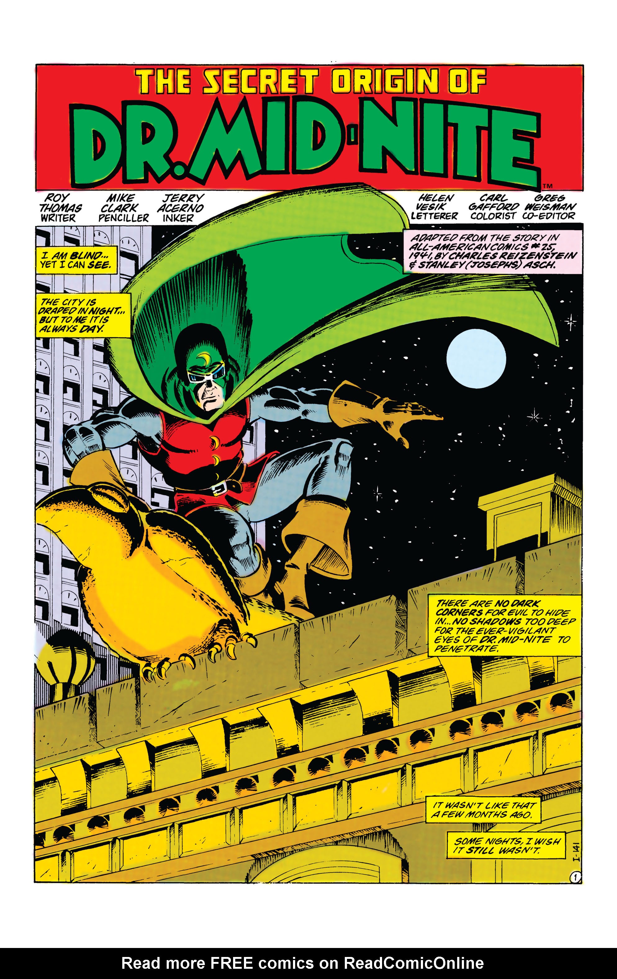 Read online Secret Origins (1986) comic -  Issue #20 - 20