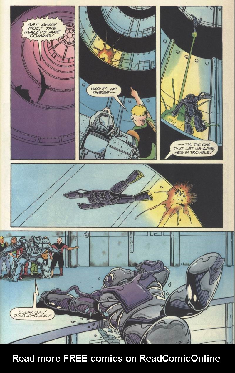 Read online Magnus Robot Fighter (1991) comic -  Issue #32 - 18