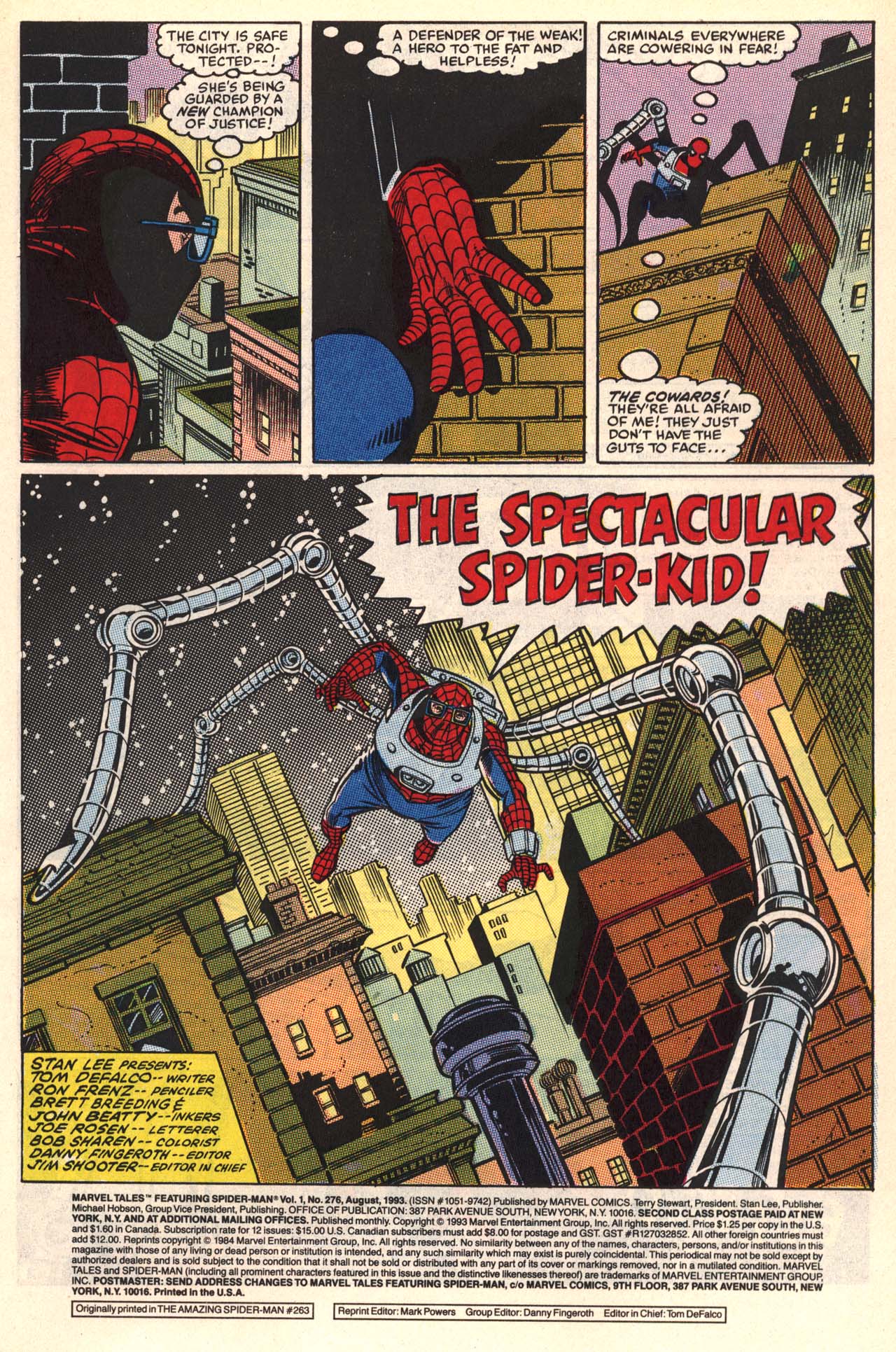 Read online Marvel Tales (1964) comic -  Issue #276 - 3