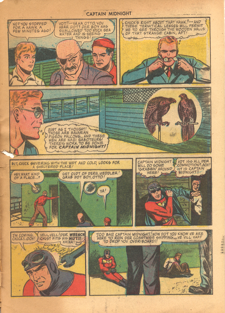 Read online Captain Midnight (1942) comic -  Issue #22 - 29