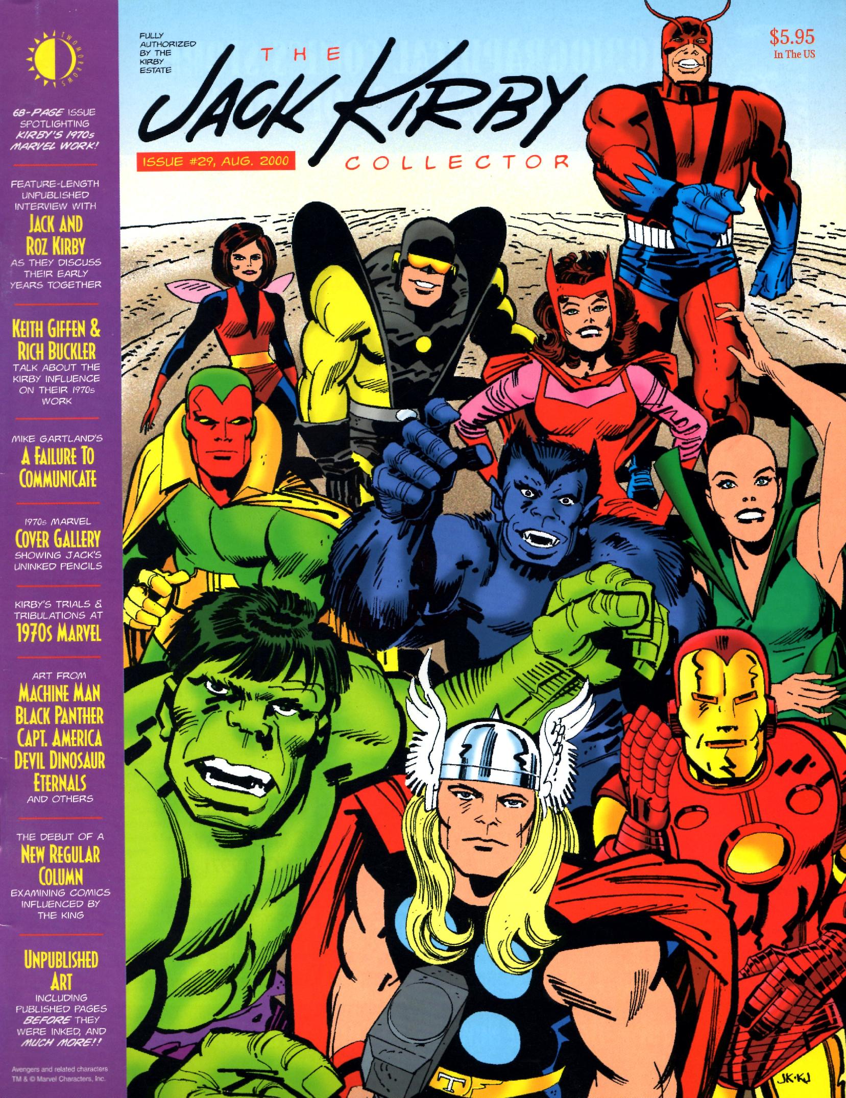 Read online The Jack Kirby Collector comic -  Issue #29 - 1