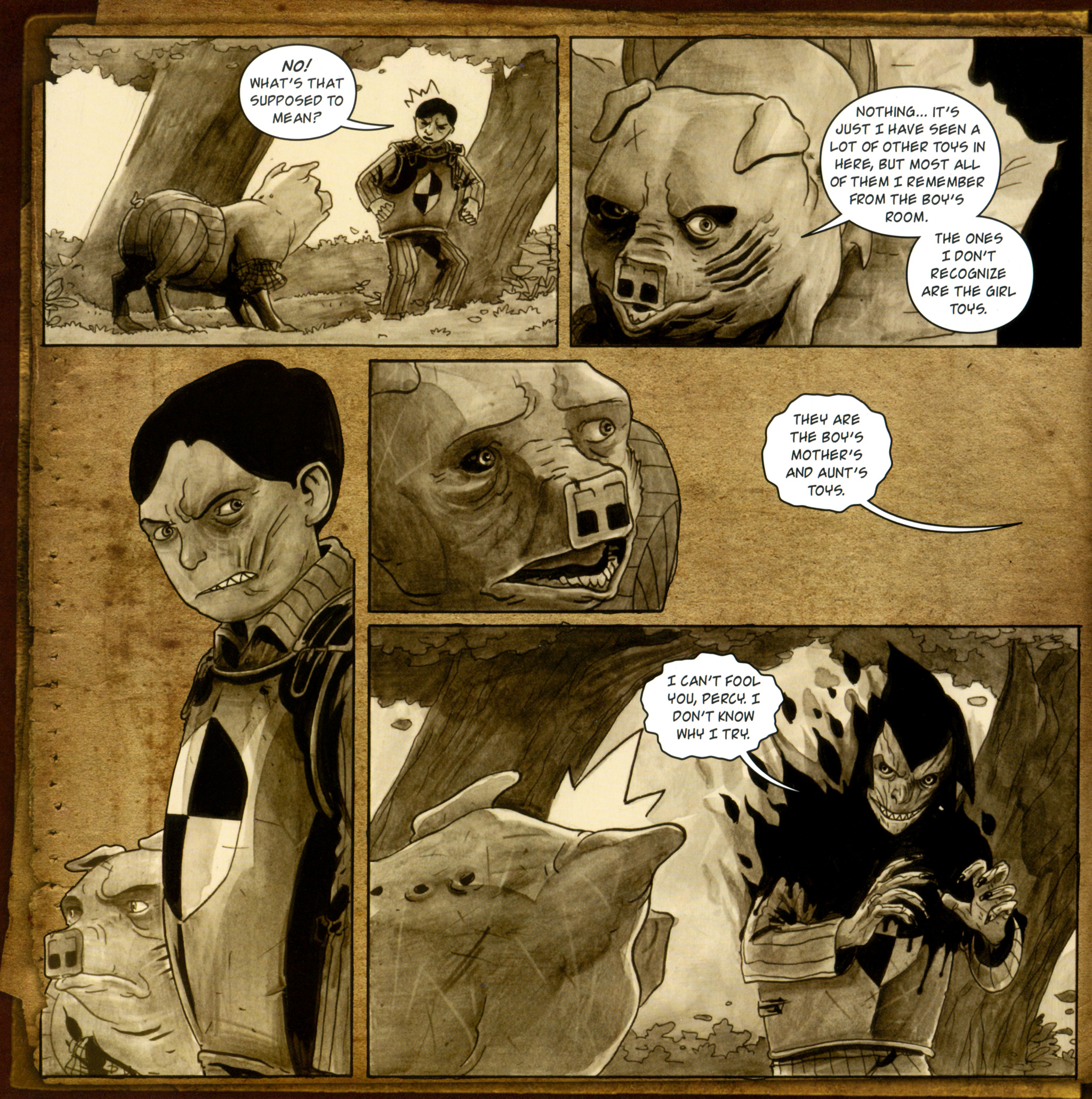 Read online The Stuff of Legend: Volume IV: The Toy Collector comic -  Issue #4 - 13