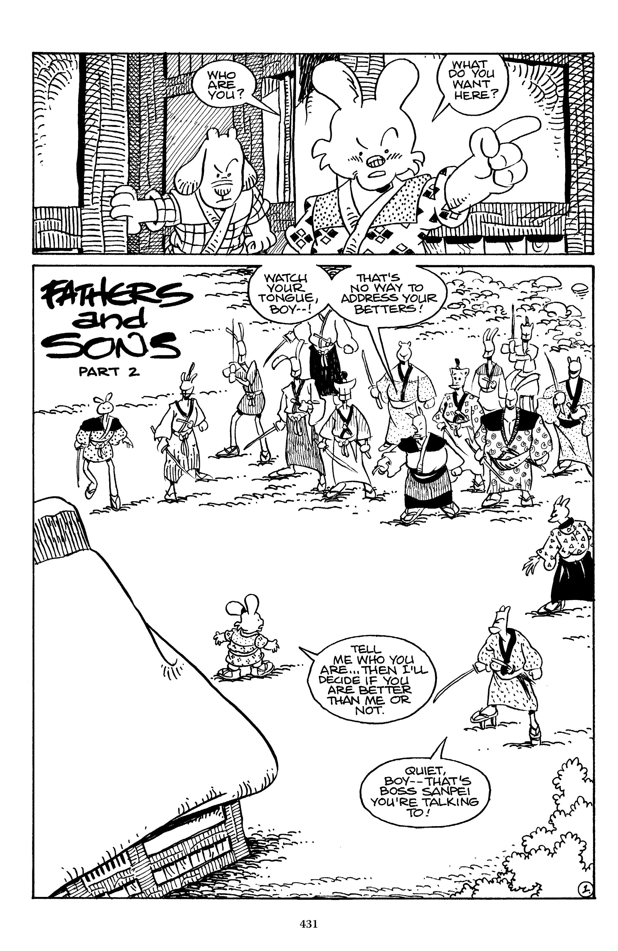 Read online The Usagi Yojimbo Saga comic -  Issue # TPB 4 - 427