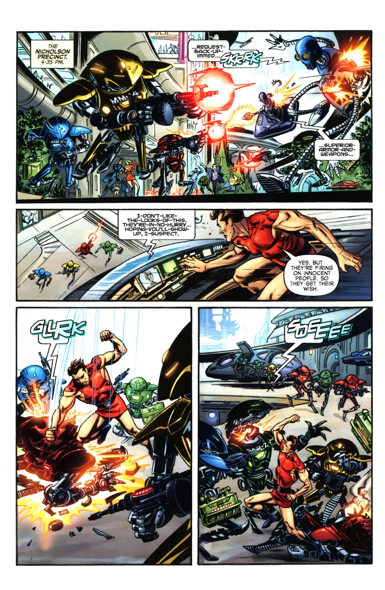 Read online Magnus, Robot Fighter (2010) comic -  Issue #1 - 15