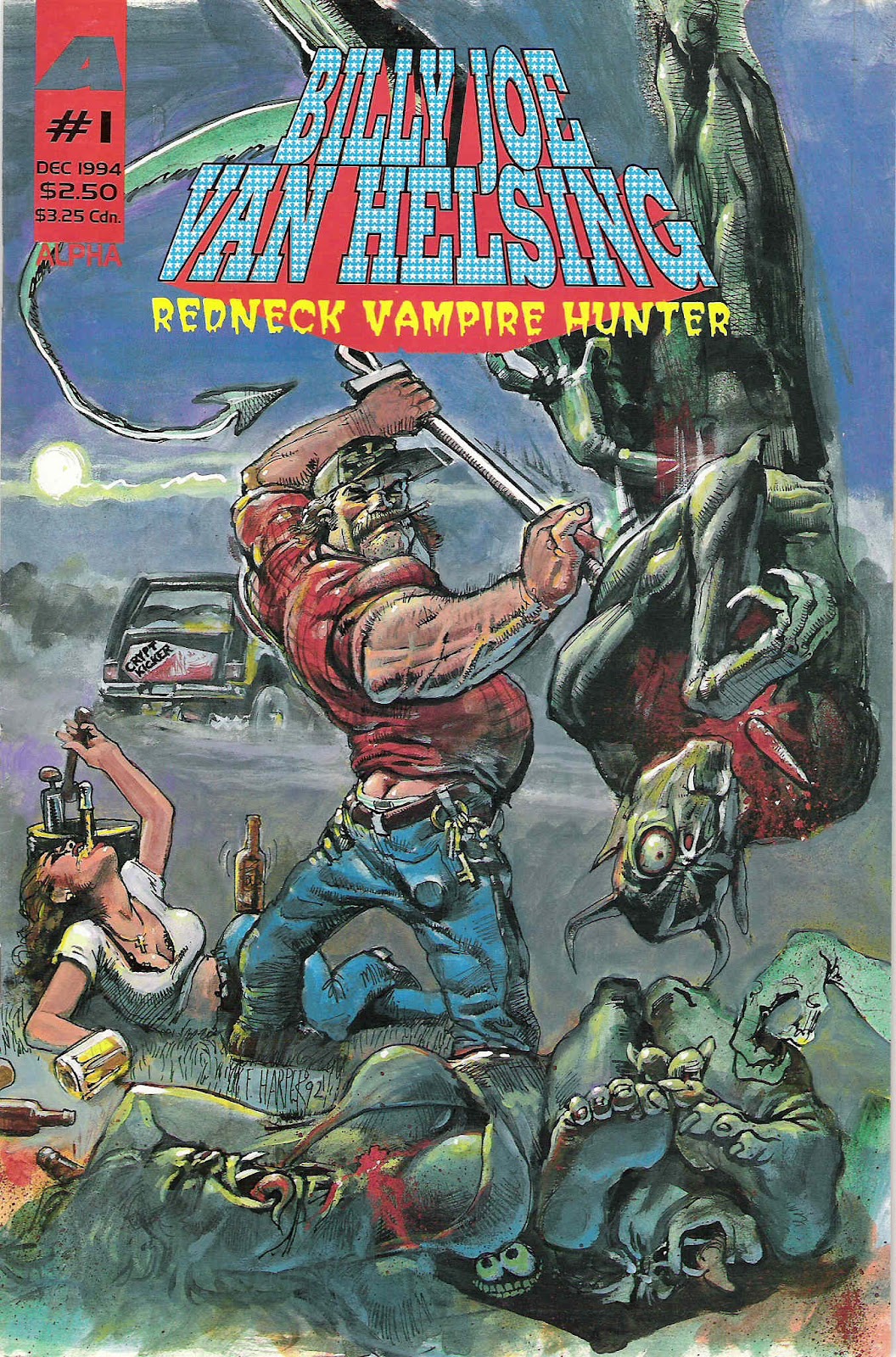 Billy Joe Van Helsing: Redneck Vampire Hunter issue Full - Page 1