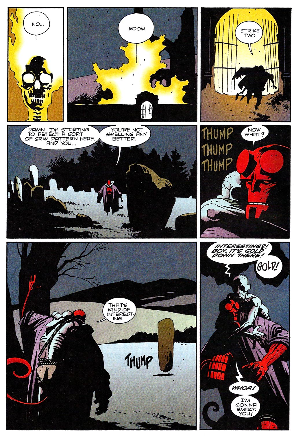 Read online Hellboy: The Corpse and the Iron Shoes comic -  Issue # Full - 14