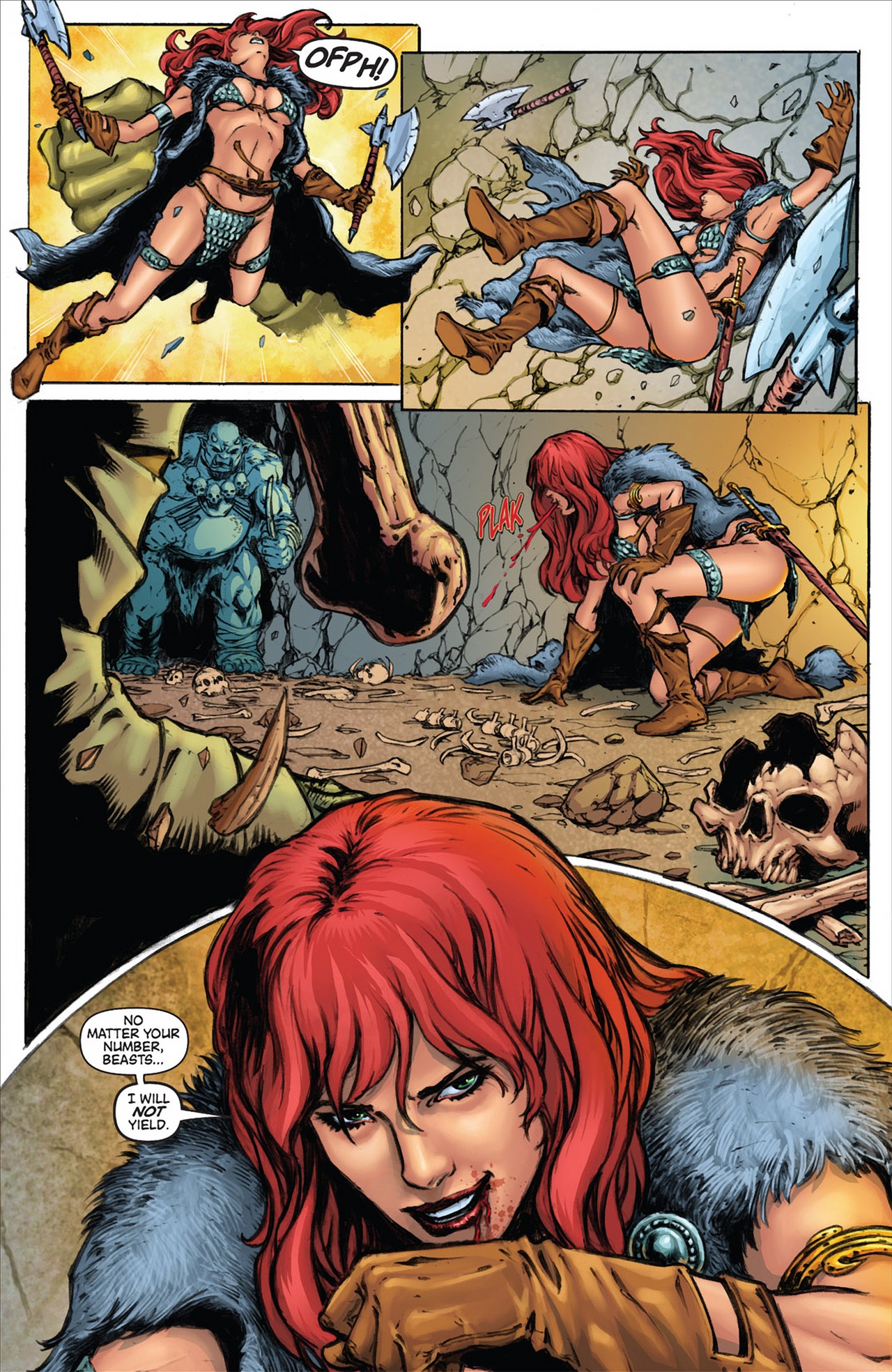 Read online Witchblade/Red Sonja comic -  Issue #1 - 8
