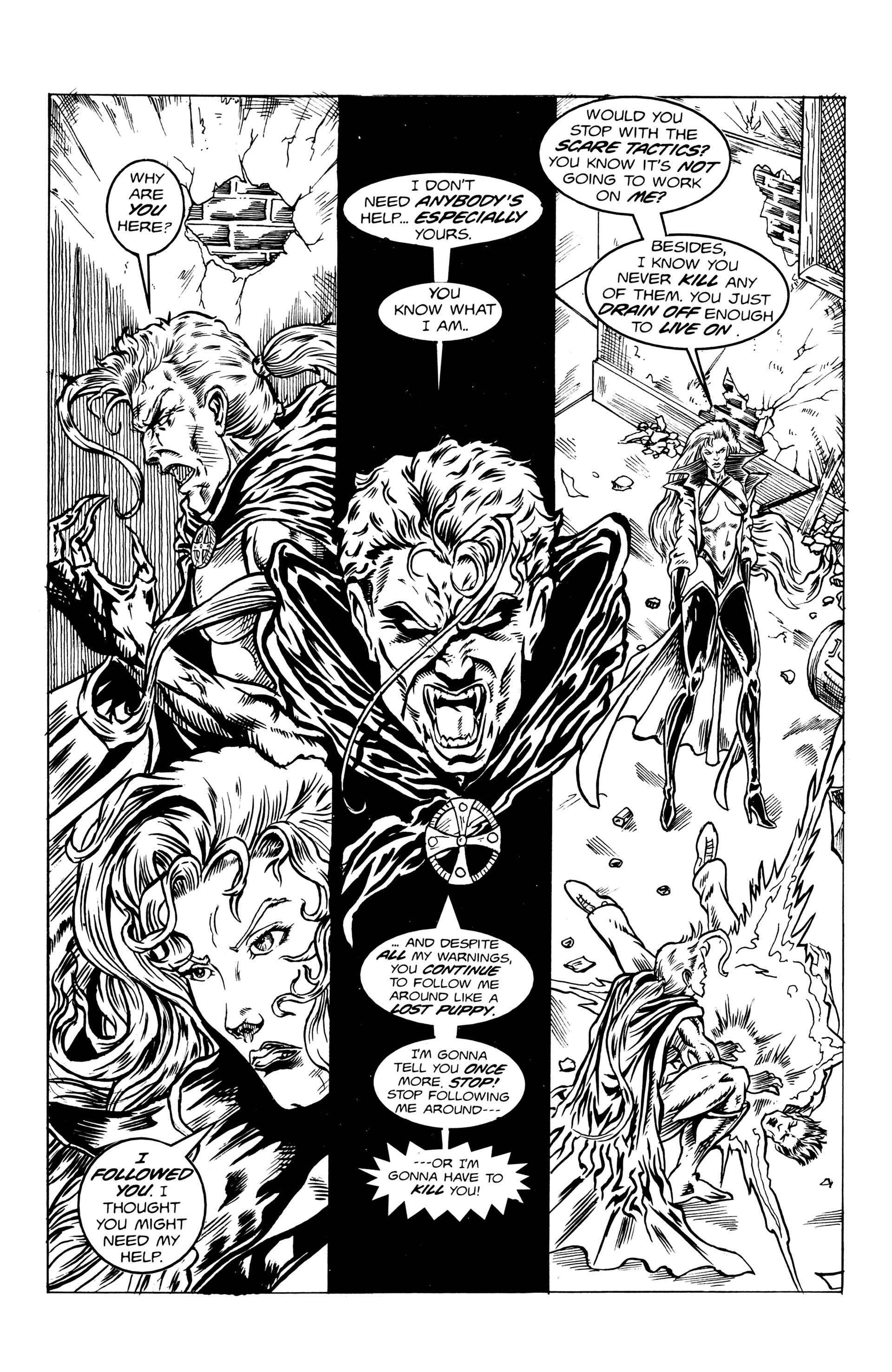 Read online Flesh & Blood comic -  Issue #1 - 5