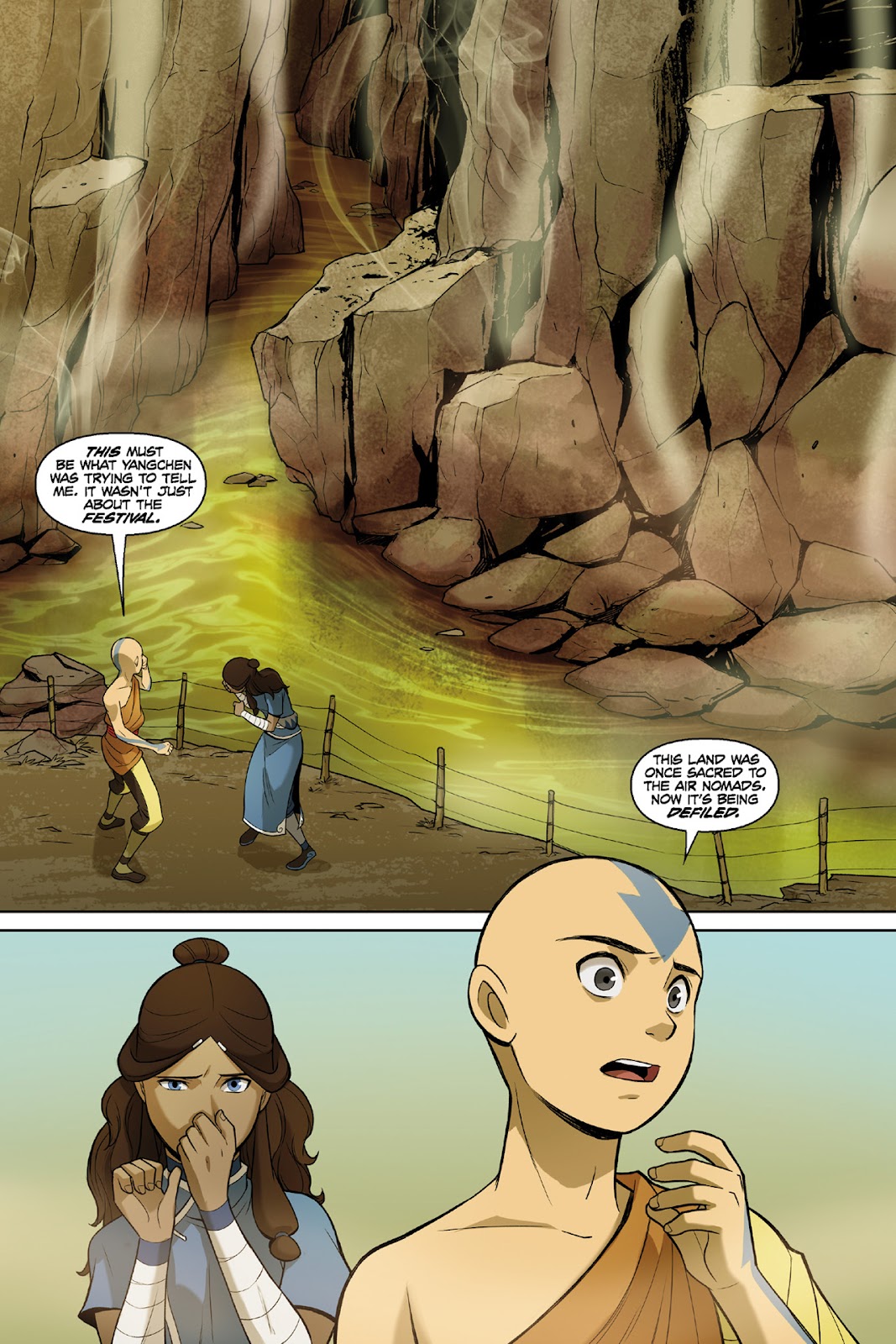 Nickelodeon Avatar: The Last Airbender - The Rift issue Part 1 - Page 38