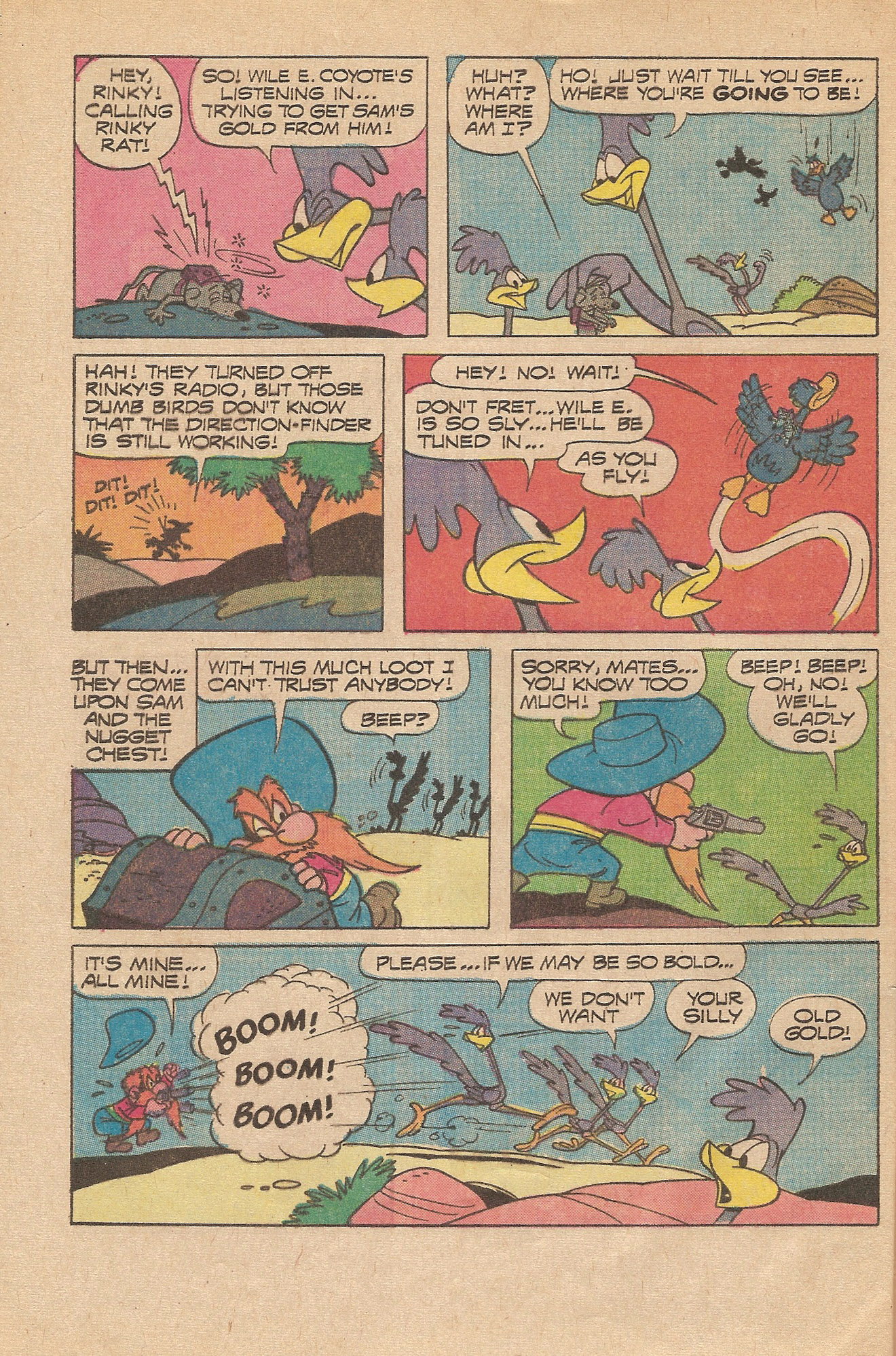 Read online Beep Beep The Road Runner comic -  Issue #29 - 32