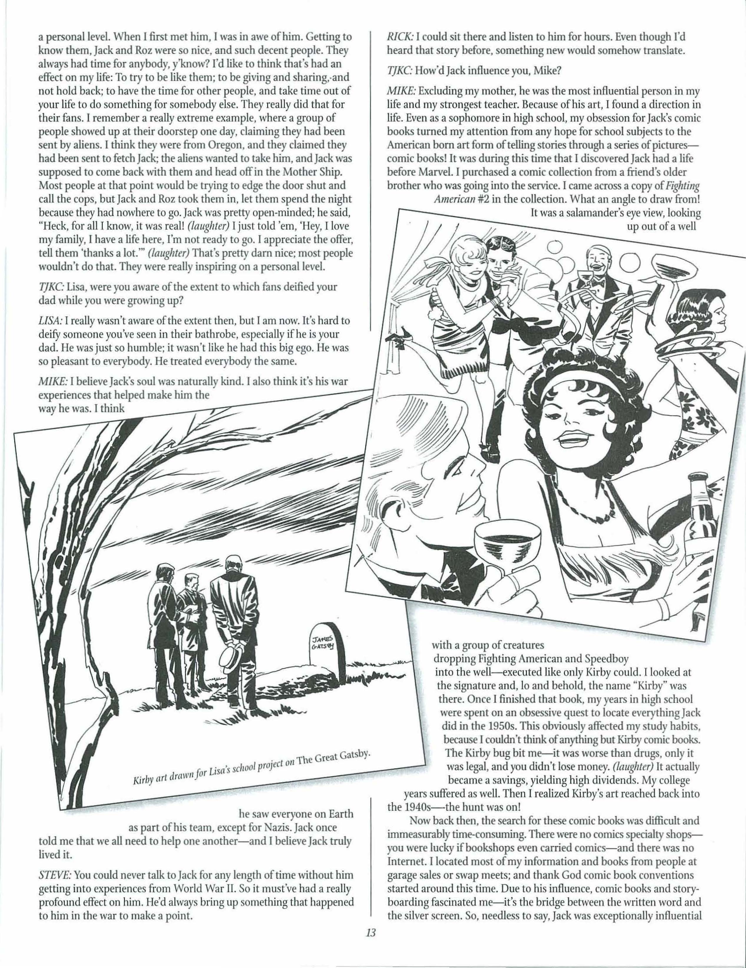 Read online The Jack Kirby Collector comic -  Issue #27 - 47