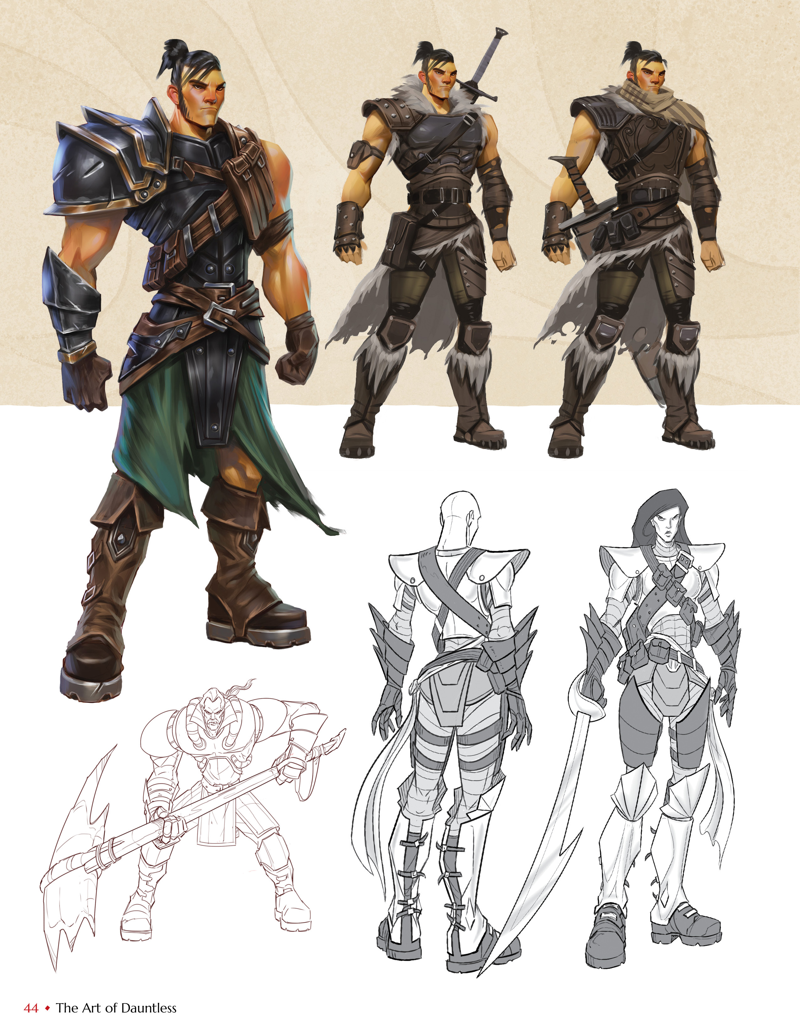 Read online The Art of Dauntless comic -  Issue # TPB - 38