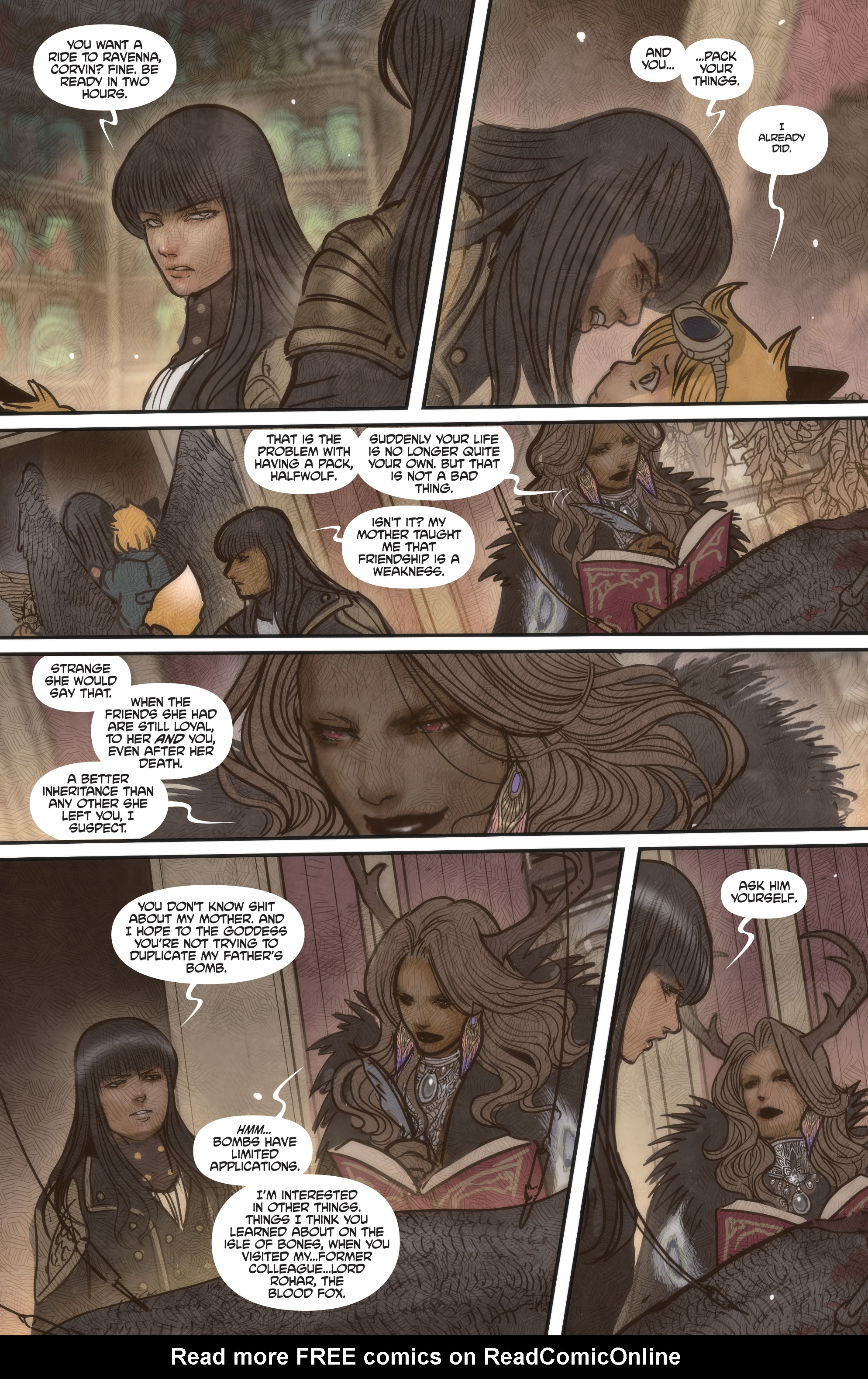 Read online Monstress comic -  Issue #25 - 21