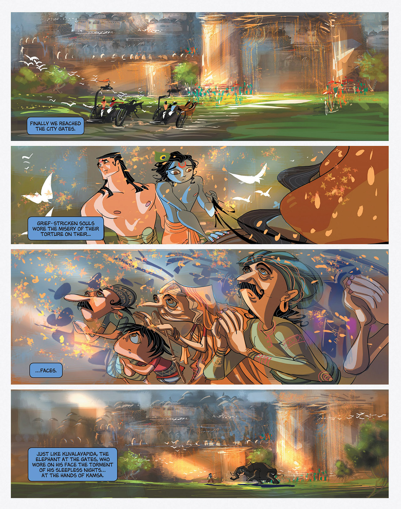 Read online Krishna: A Journey Within comic -  Issue # TPB (Part 1) - 66
