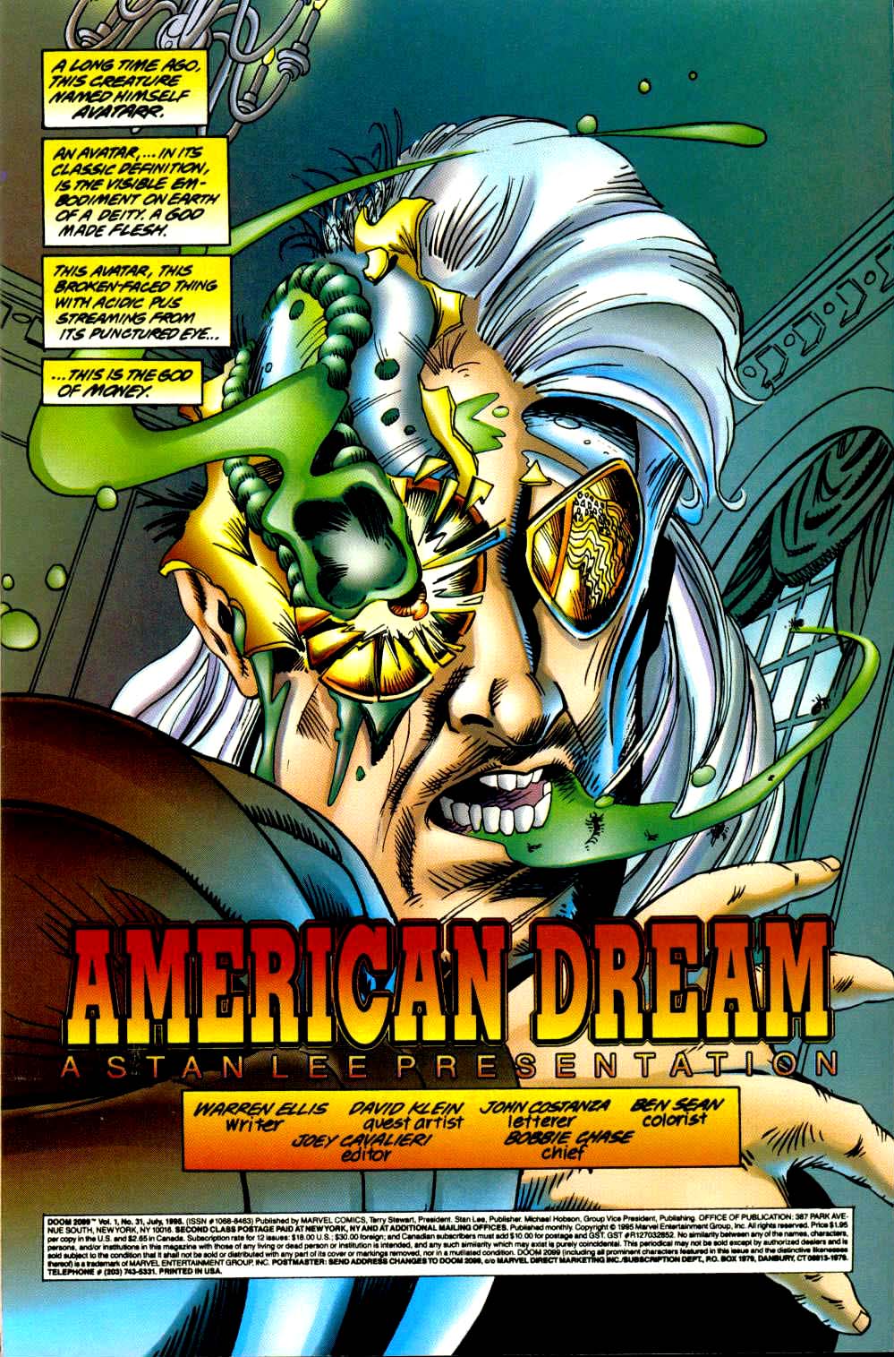 Read online Doom 2099 comic -  Issue #31 - 2