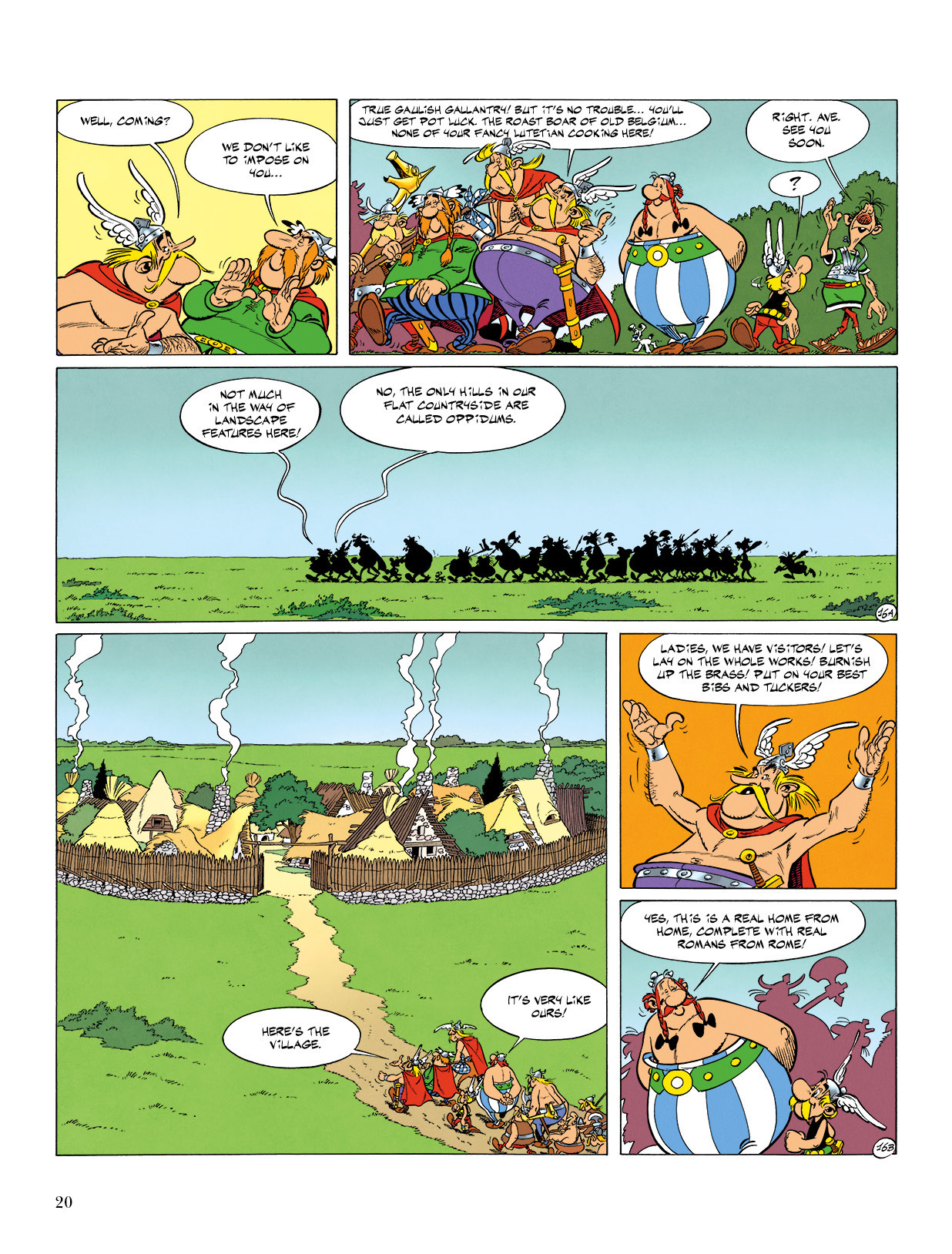 Read online Asterix comic -  Issue #24 - 21