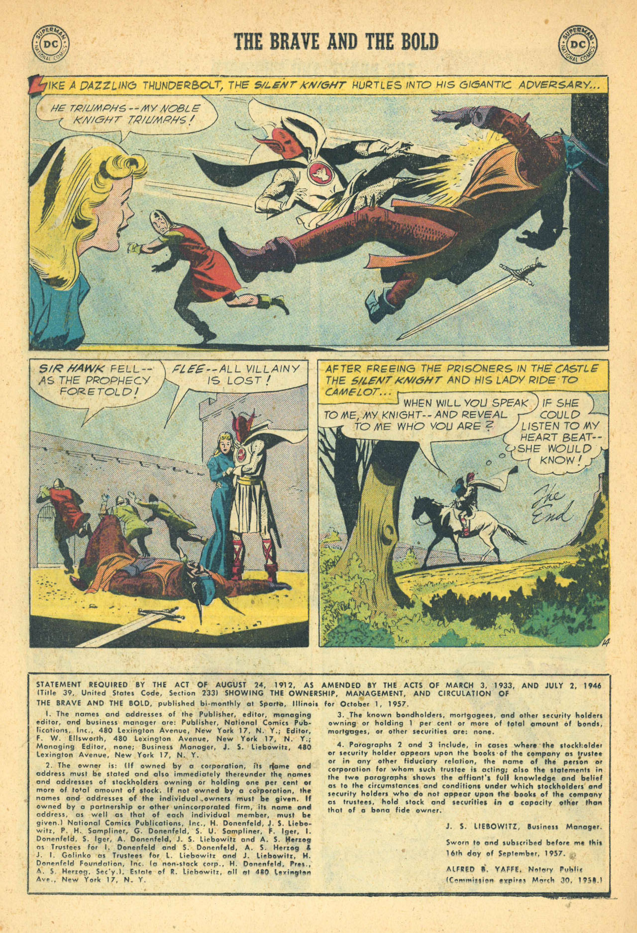 Read online The Brave and the Bold (1955) comic -  Issue #16 - 16