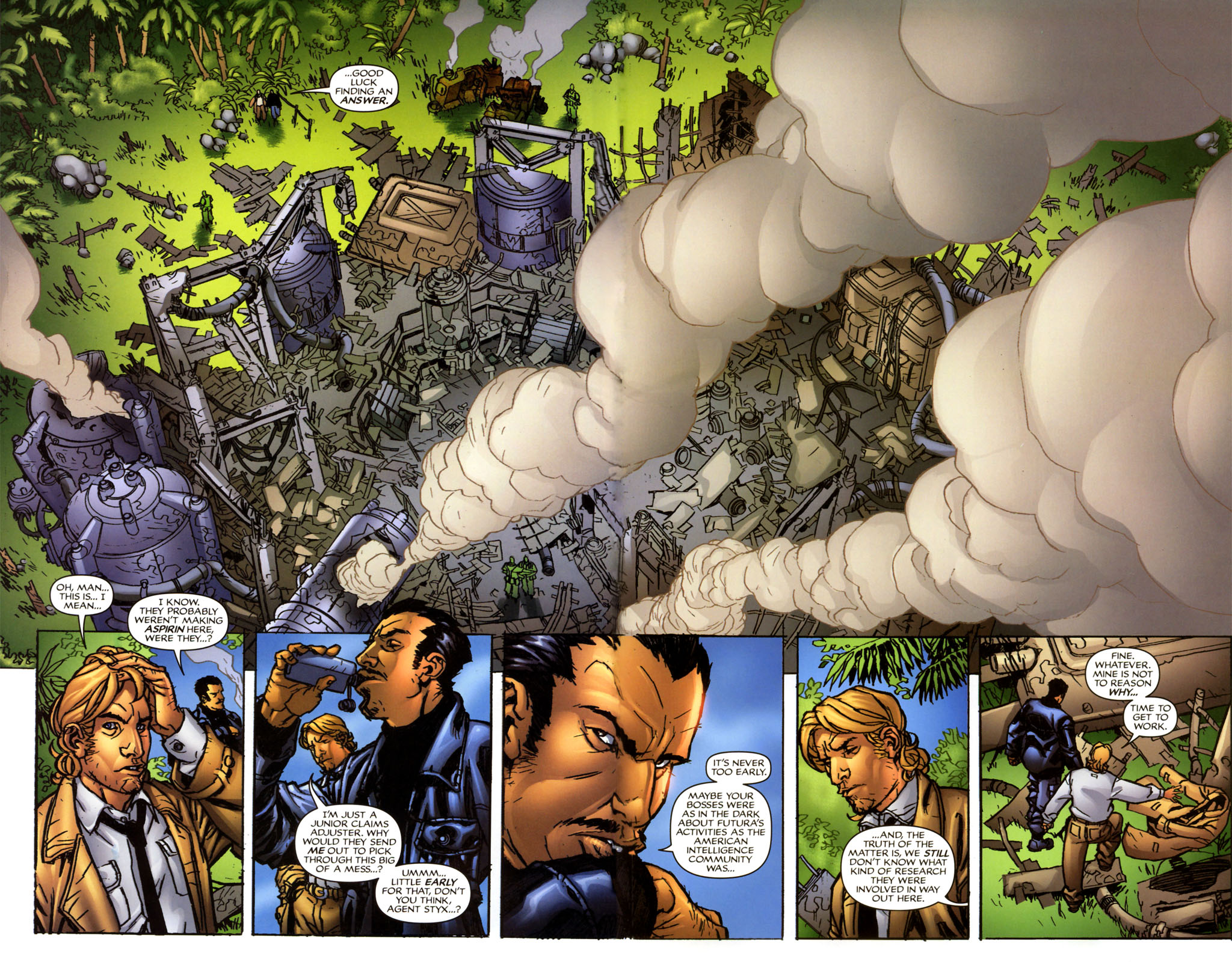 Read online Infantry comic -  Issue #1 - 4