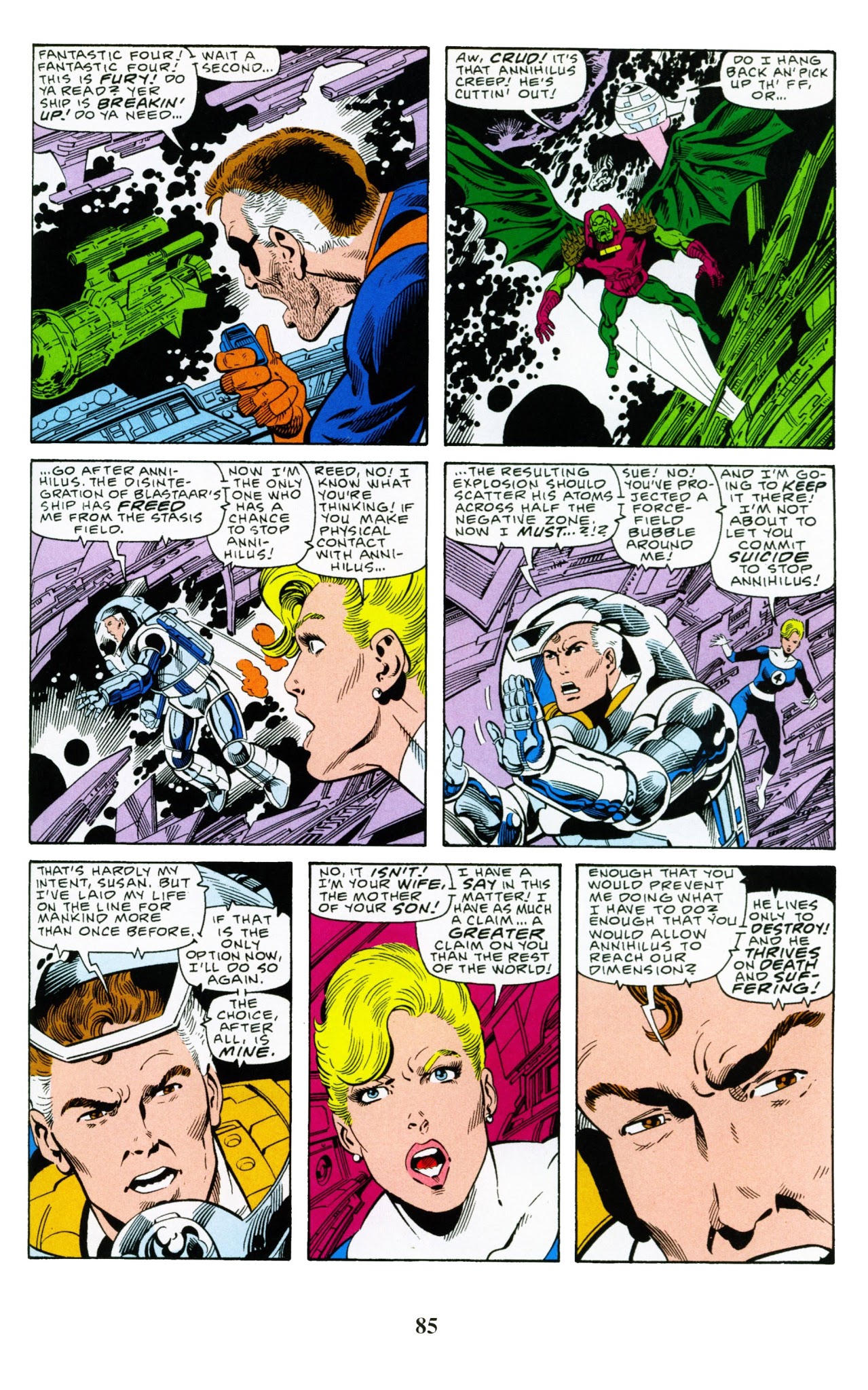 Read online Fantastic Four Visionaries: John Byrne comic -  Issue # TPB 8 - 87