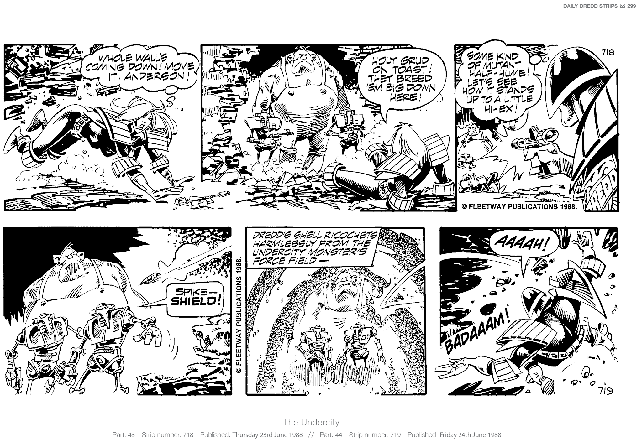 Read online Judge Dredd: The Daily Dredds comic -  Issue # TPB 2 - 302