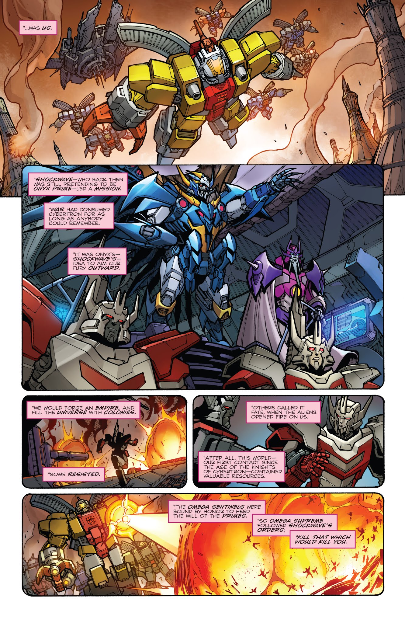 Read online Transformers: Unicron comic -  Issue #3 - 10