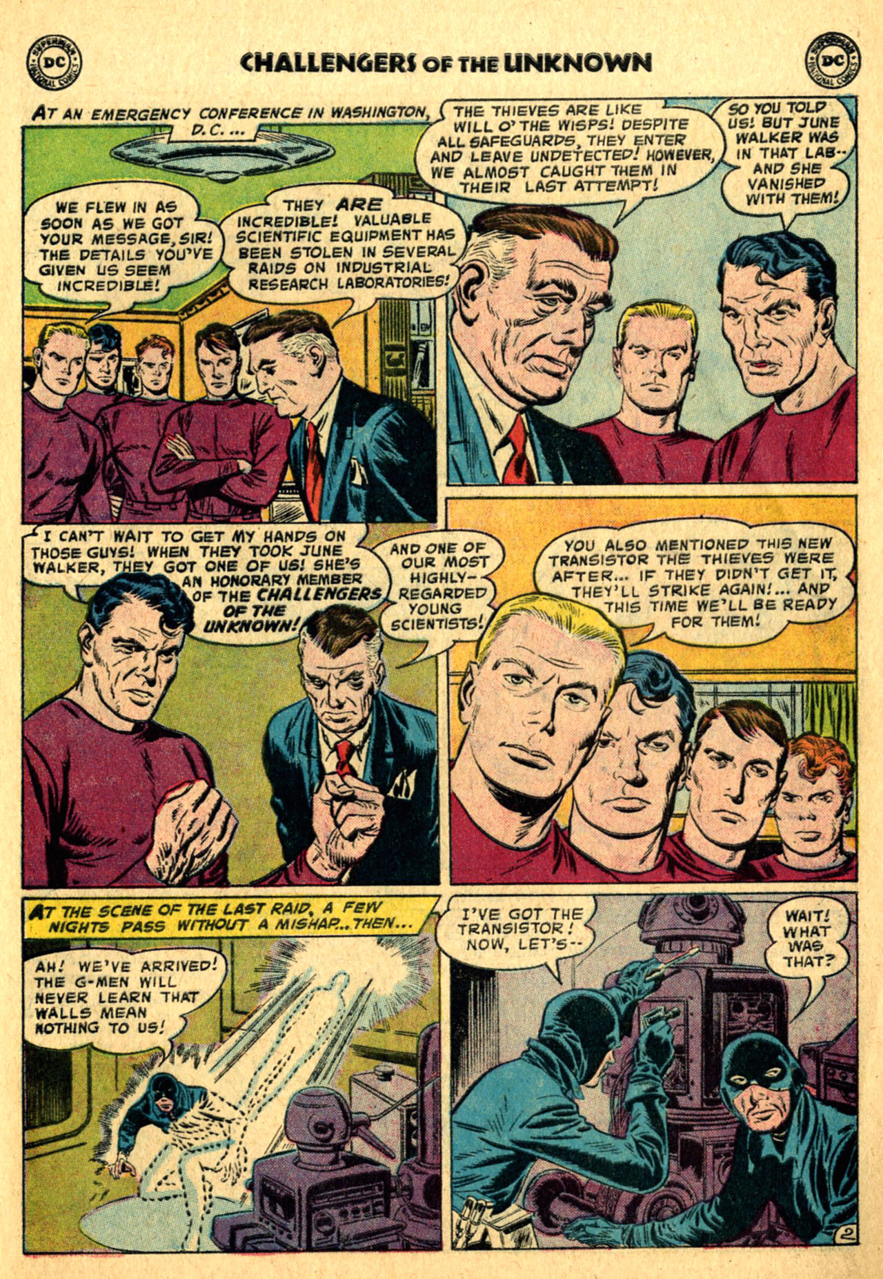 Challengers of the Unknown (1958) Issue #1 #1 - English 5