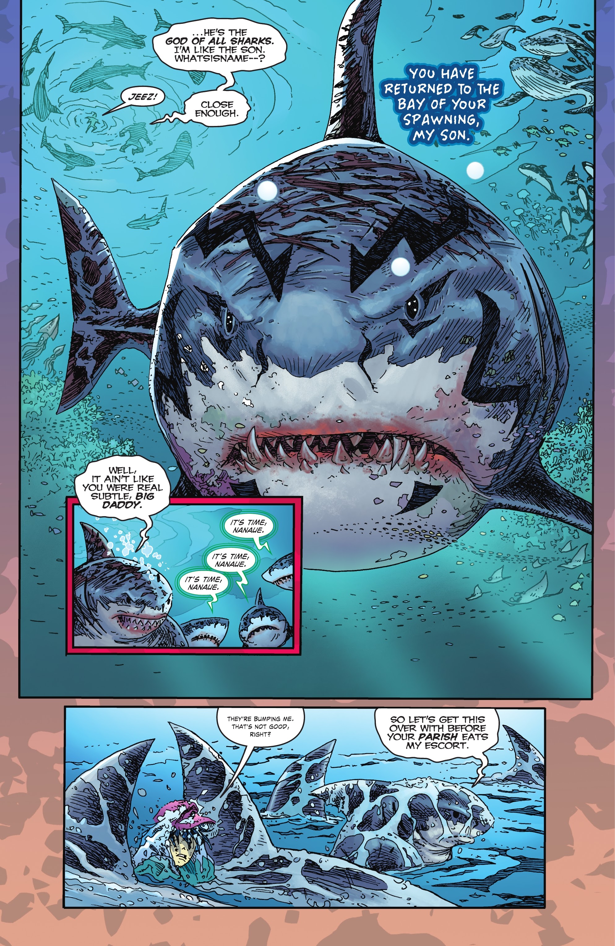 Read online Suicide Squad: King Shark comic -  Issue #1 - 12