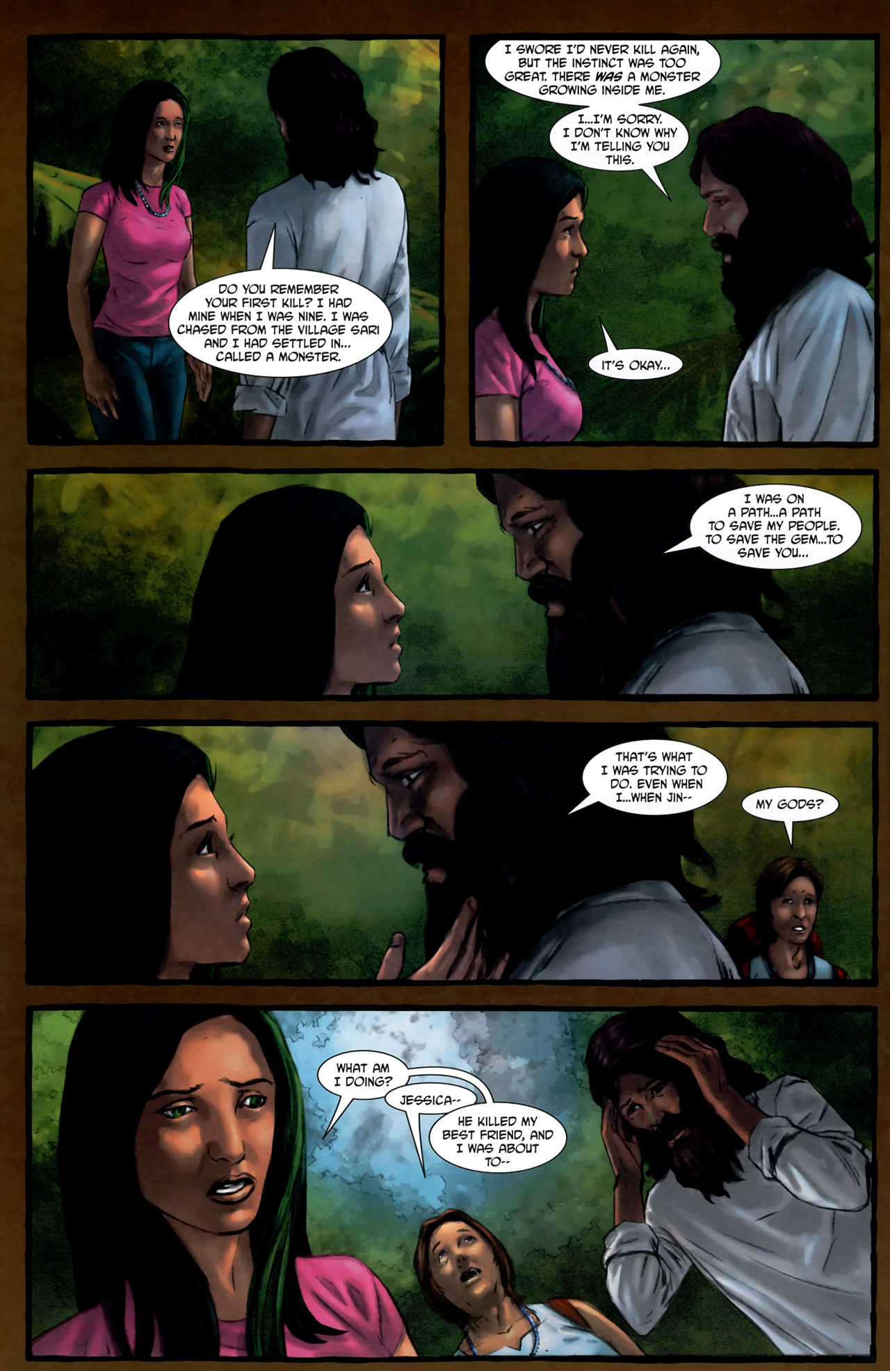 Read online Snake Woman Tale of the Snake Charmer comic -  Issue #5 - 9
