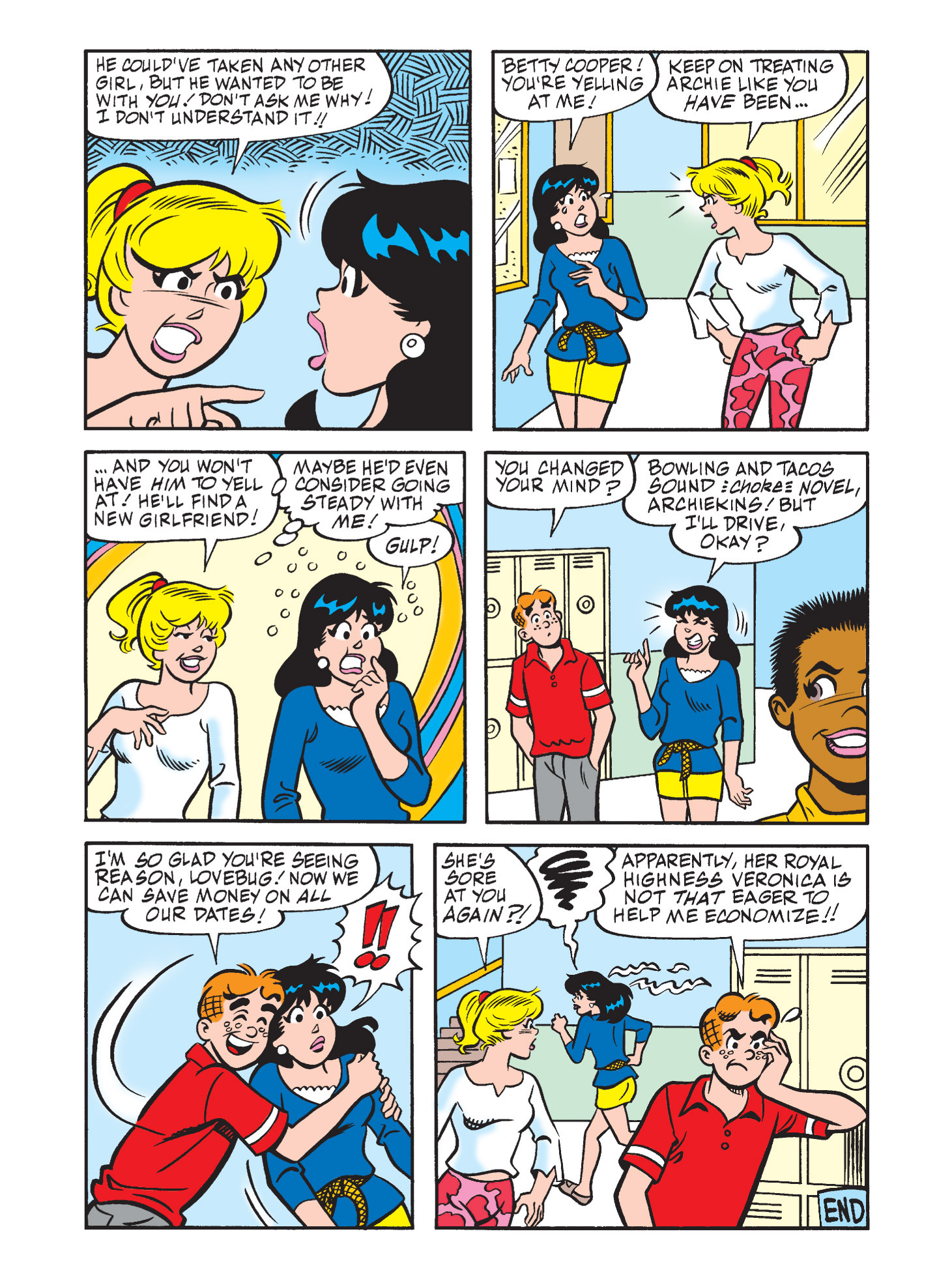 Read online Betty and Veronica Double Digest comic -  Issue #211 - 144