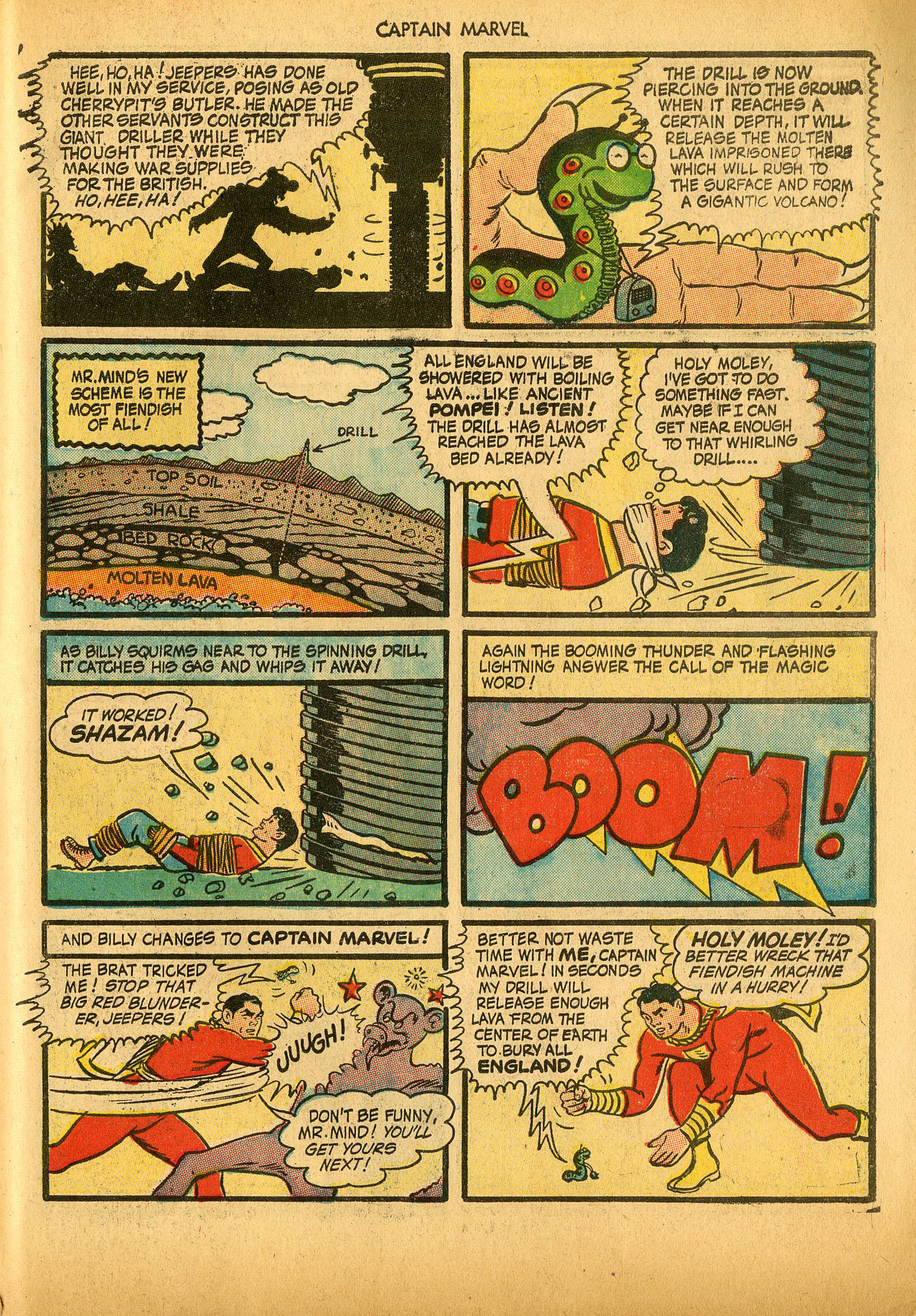 Read online Captain Marvel Adventures comic -  Issue #36 - 47