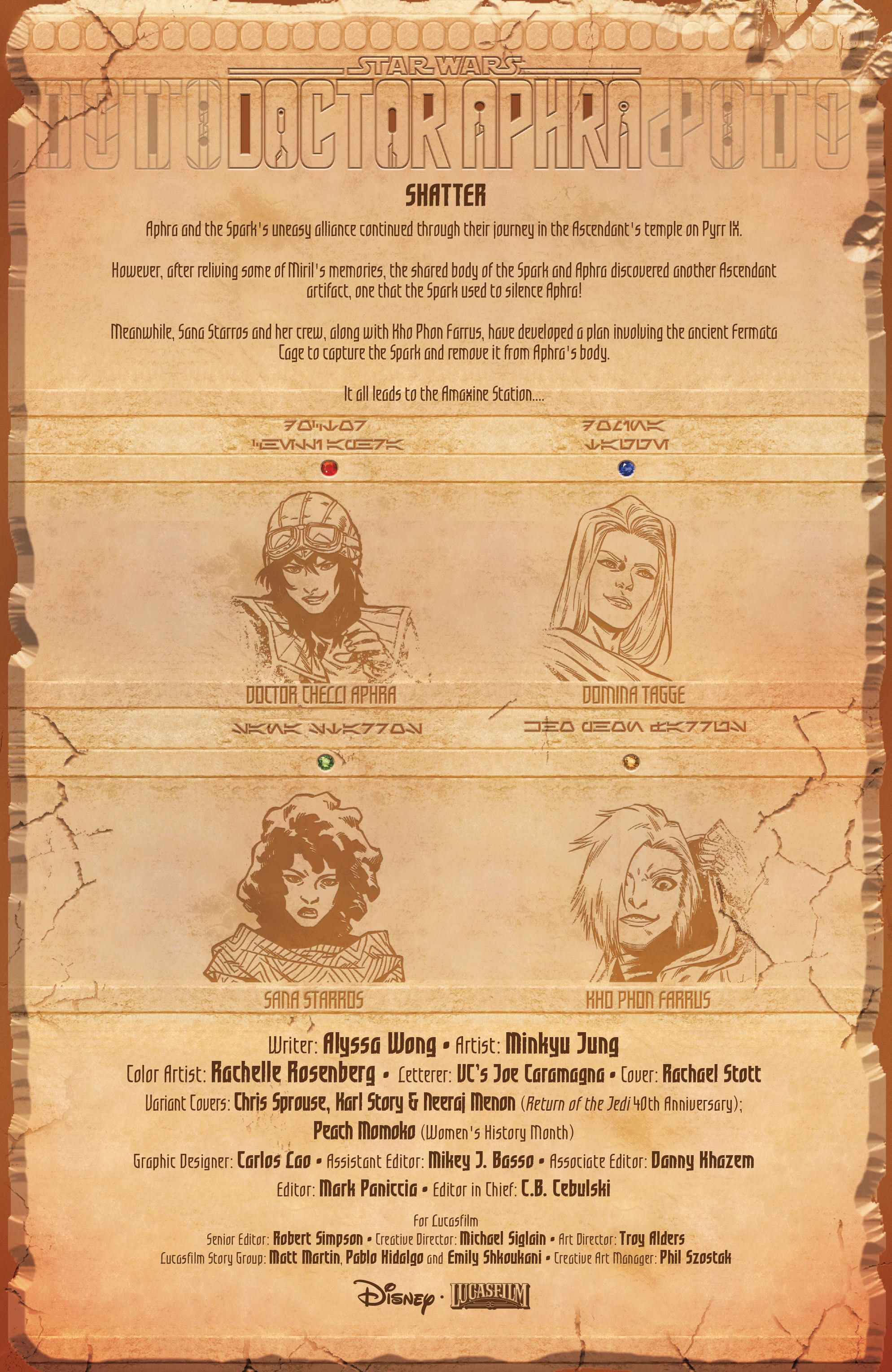 Read online Star Wars: Doctor Aphra comic -  Issue #30 - 2