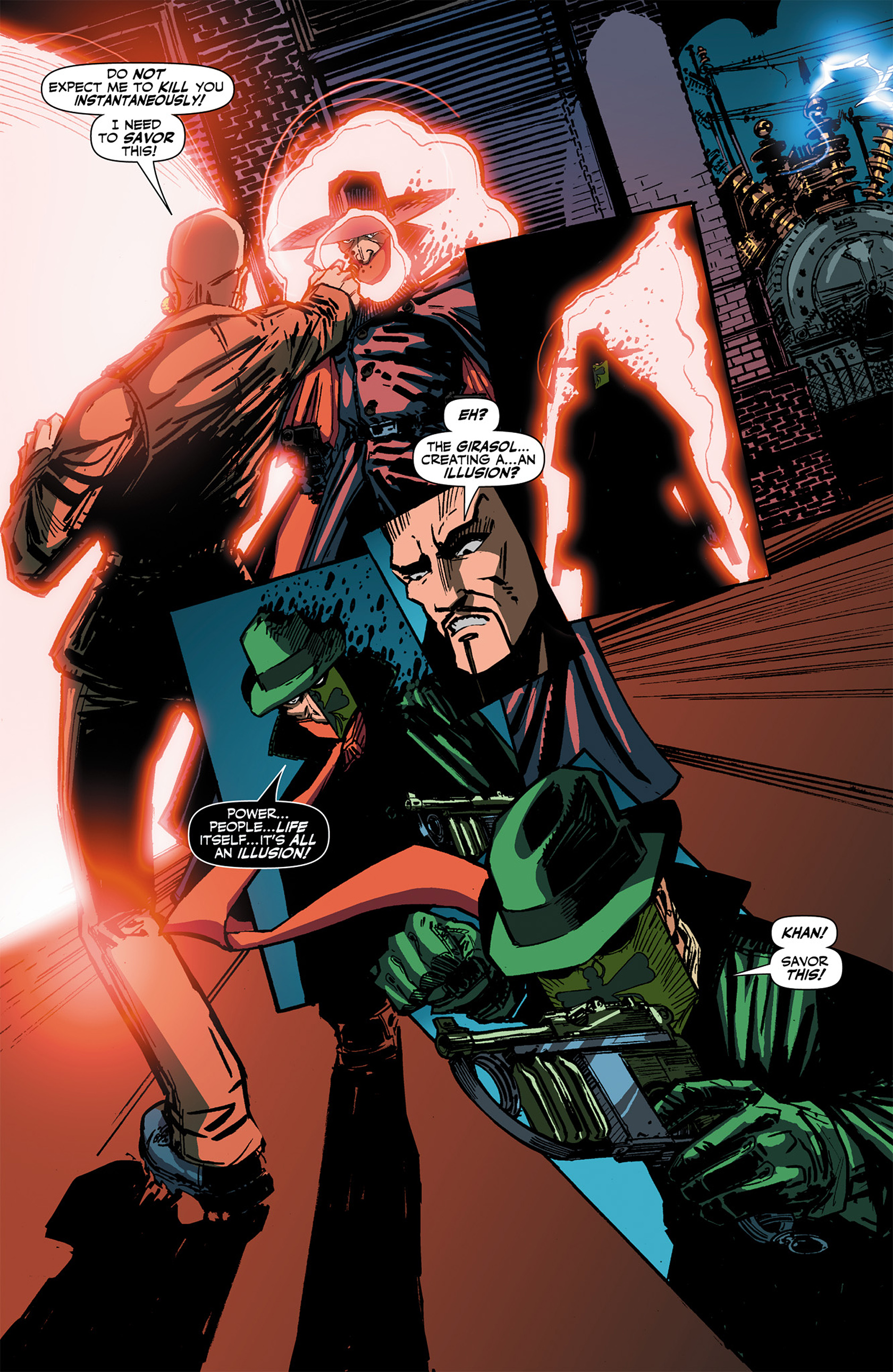 Read online The Shadow/Green Hornet: Dark Nights comic -  Issue #4 - 18