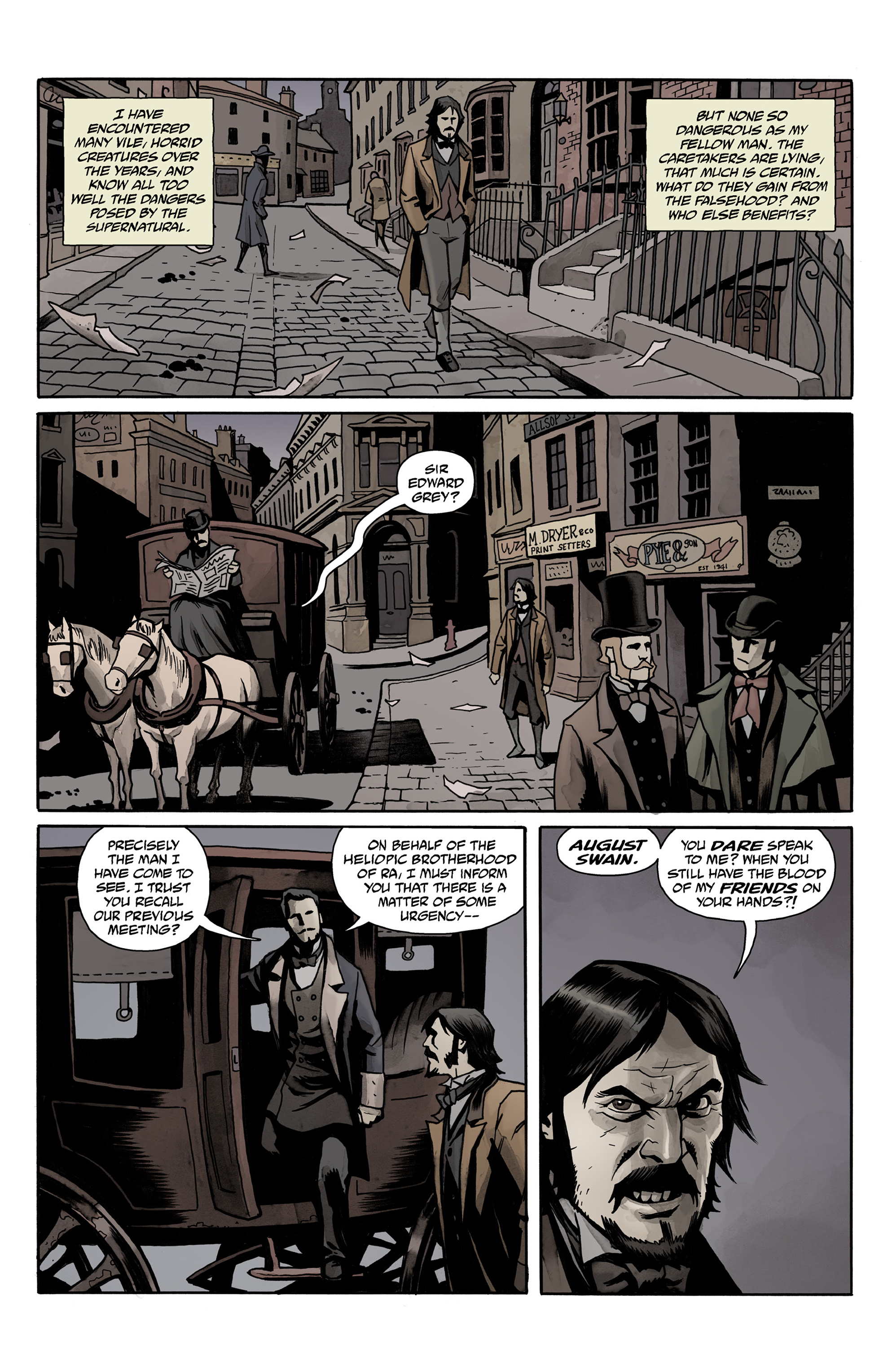 Read online Witchfinder: City of the Dead comic -  Issue #1 - 16