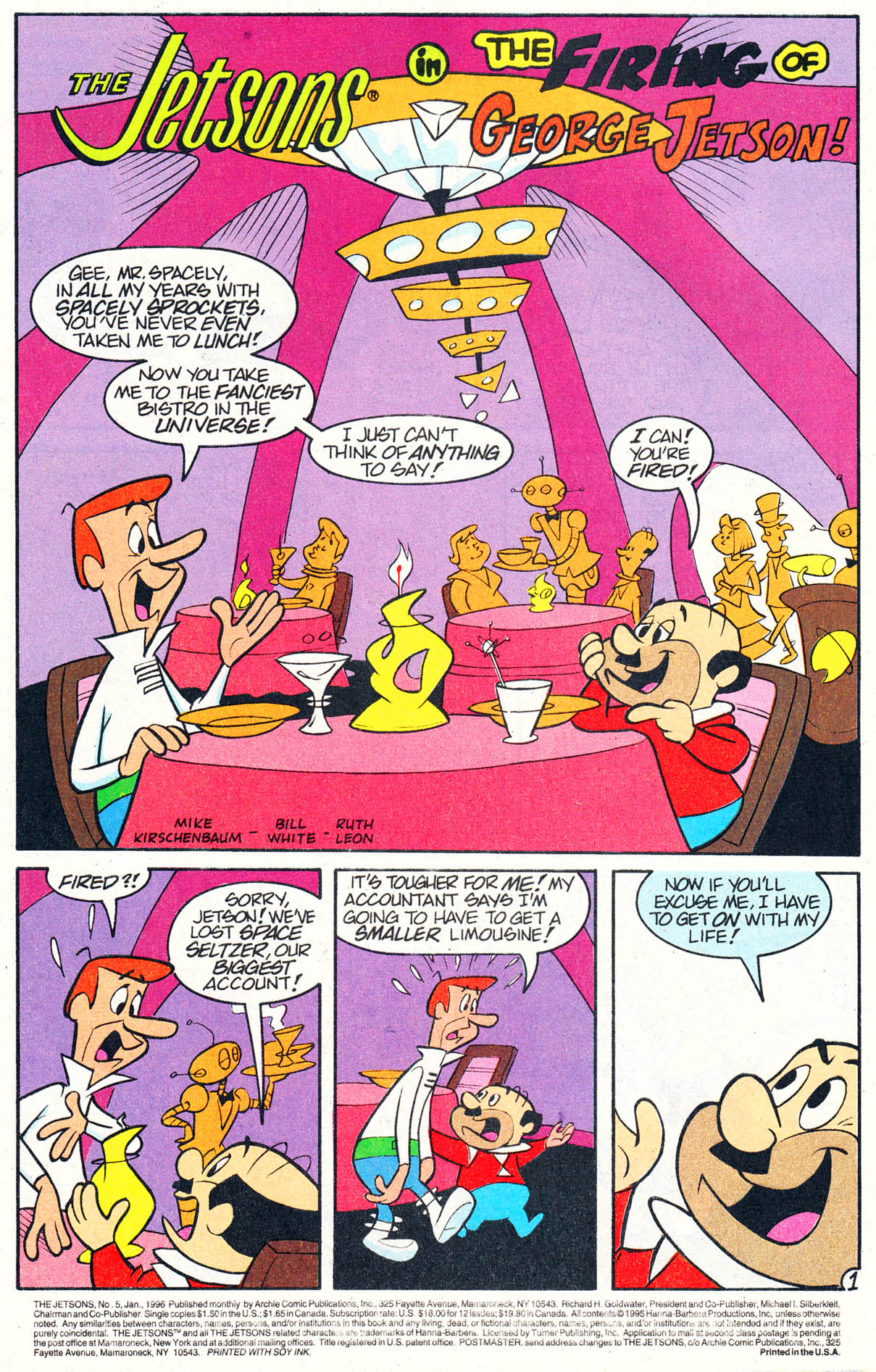Read online The Jetsons comic -  Issue #5 - 3