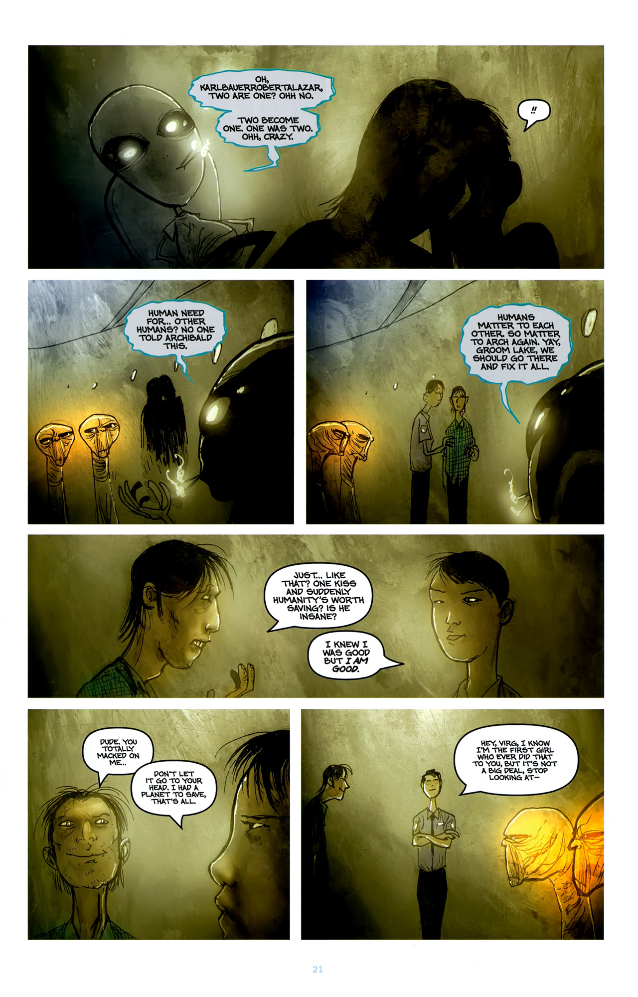 Read online Groom Lake comic -  Issue #3 - 21