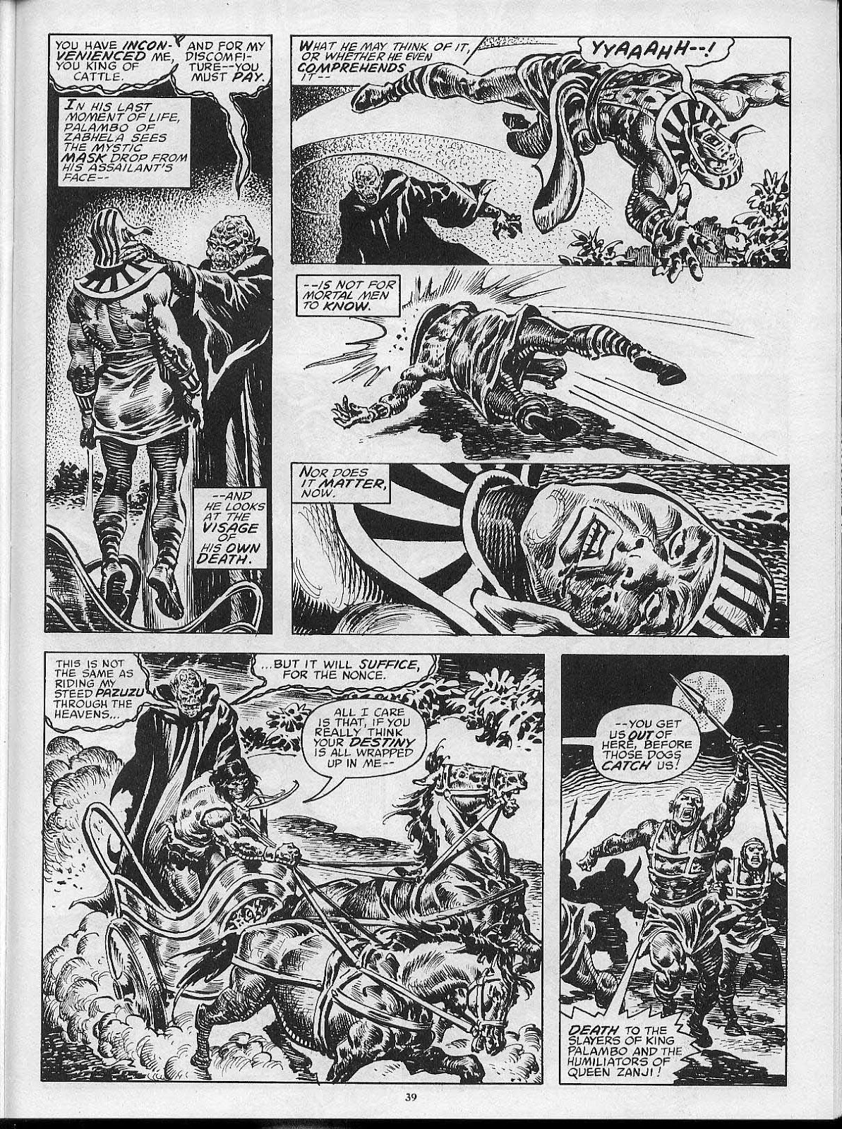 The Savage Sword Of Conan issue 202 - Page 41