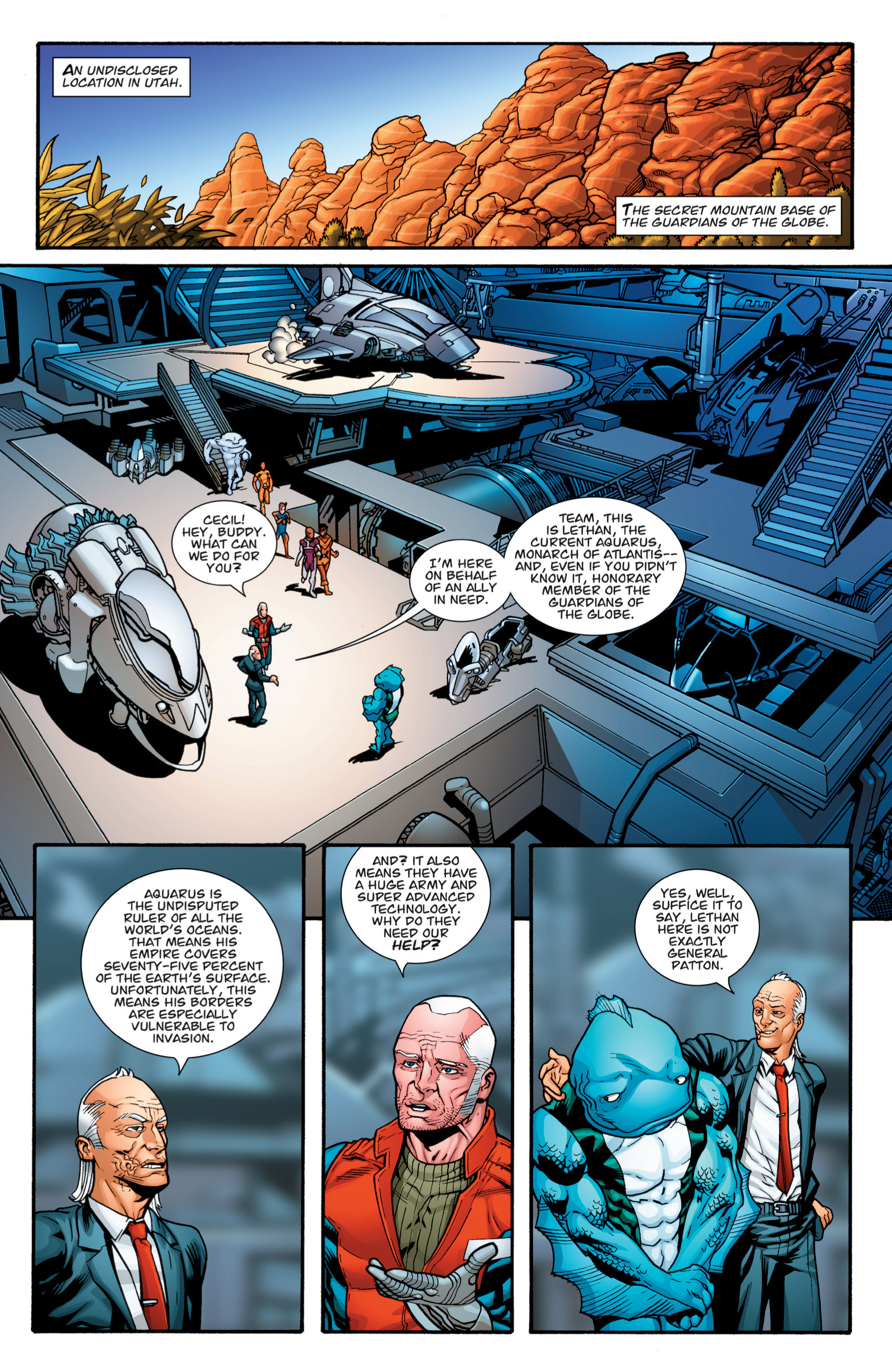 Read online Guarding the Globe (2010) comic -  Issue # _TPB - 33