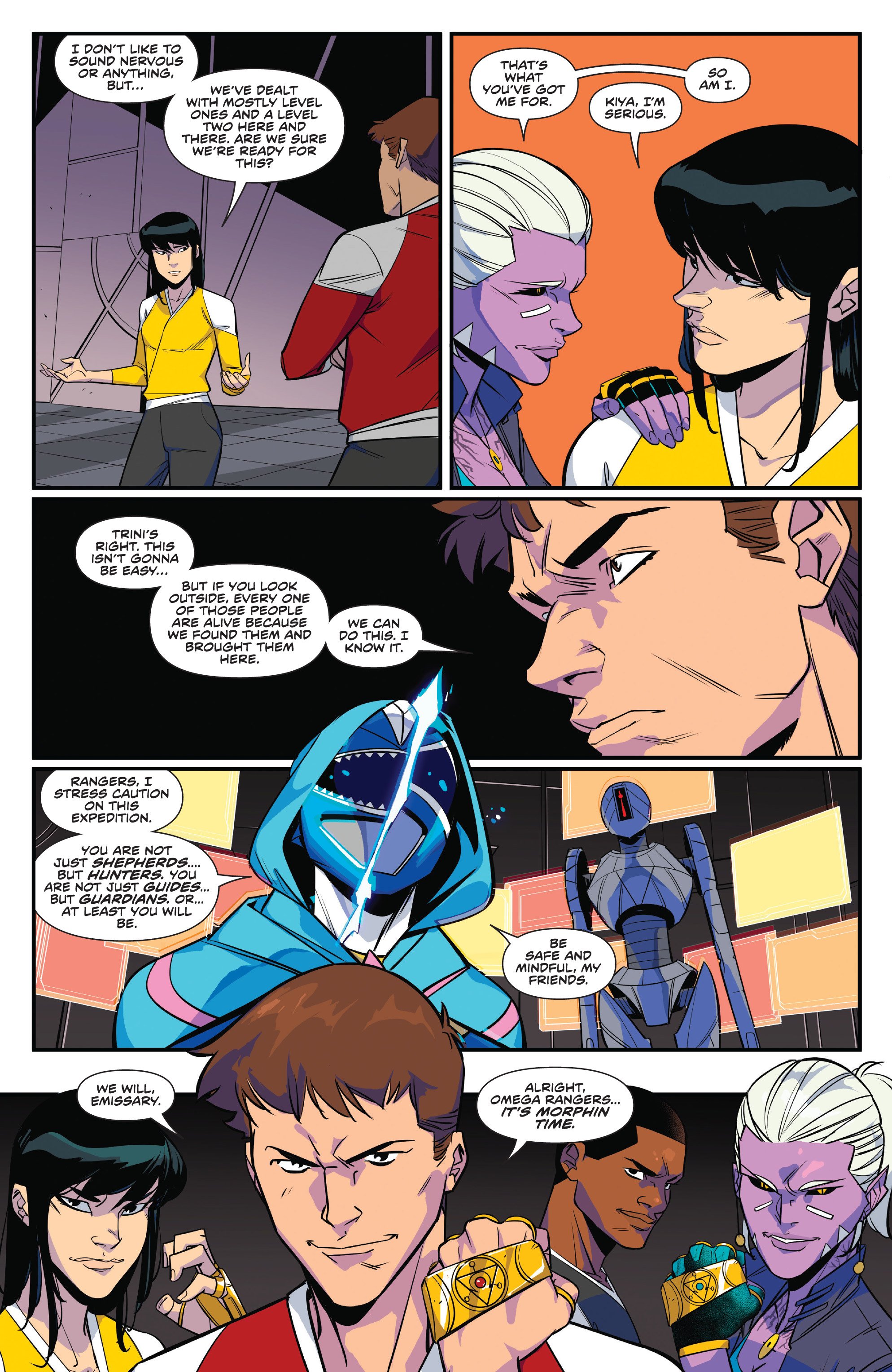Read online Mighty Morphin Power Rangers comic -  Issue #41 - 12