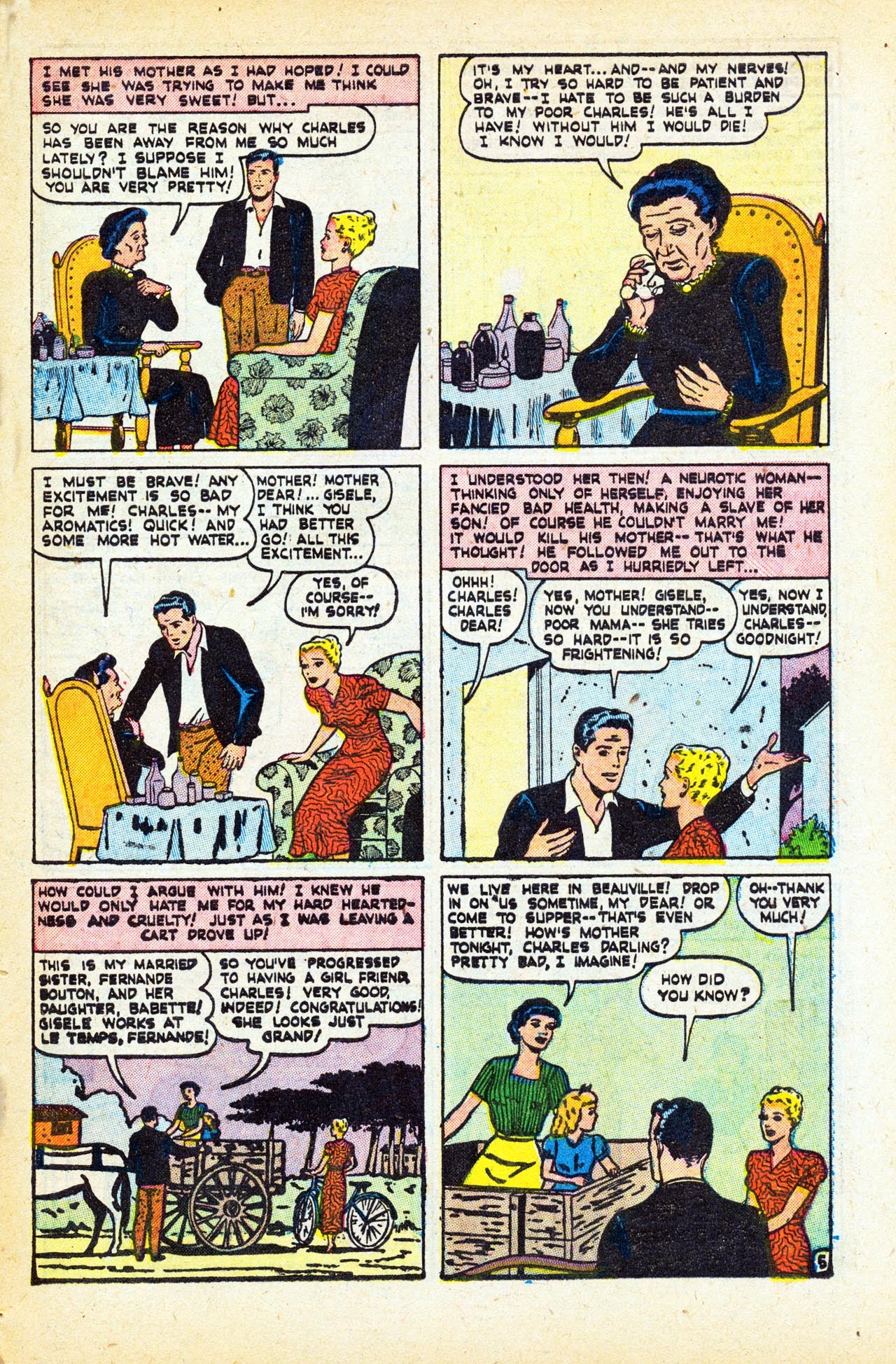 Read online Girl Comics (1949) comic -  Issue #1 - 7