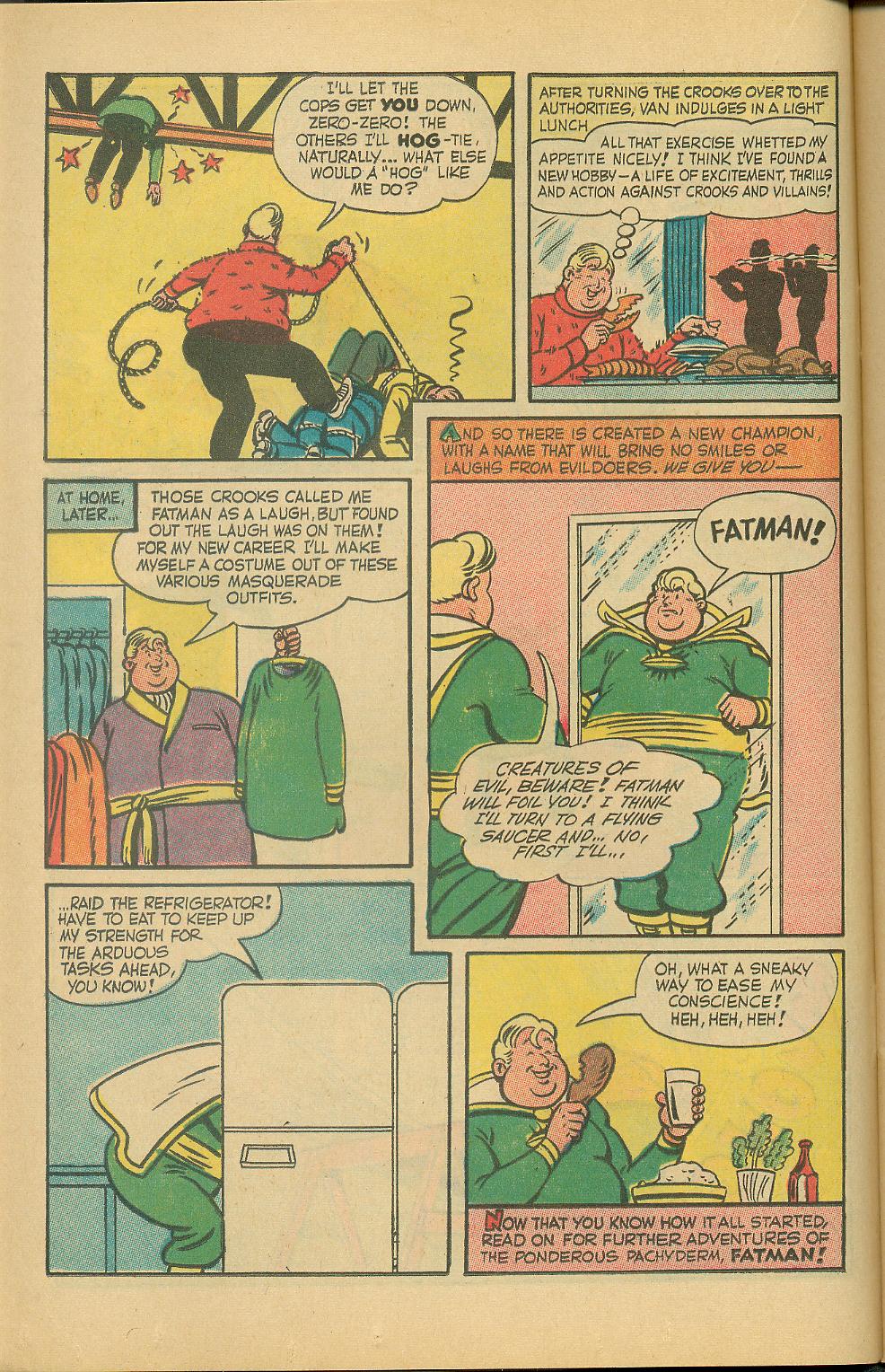 Read online Fatman, The Human Flying Saucer comic -  Issue #1 - 14