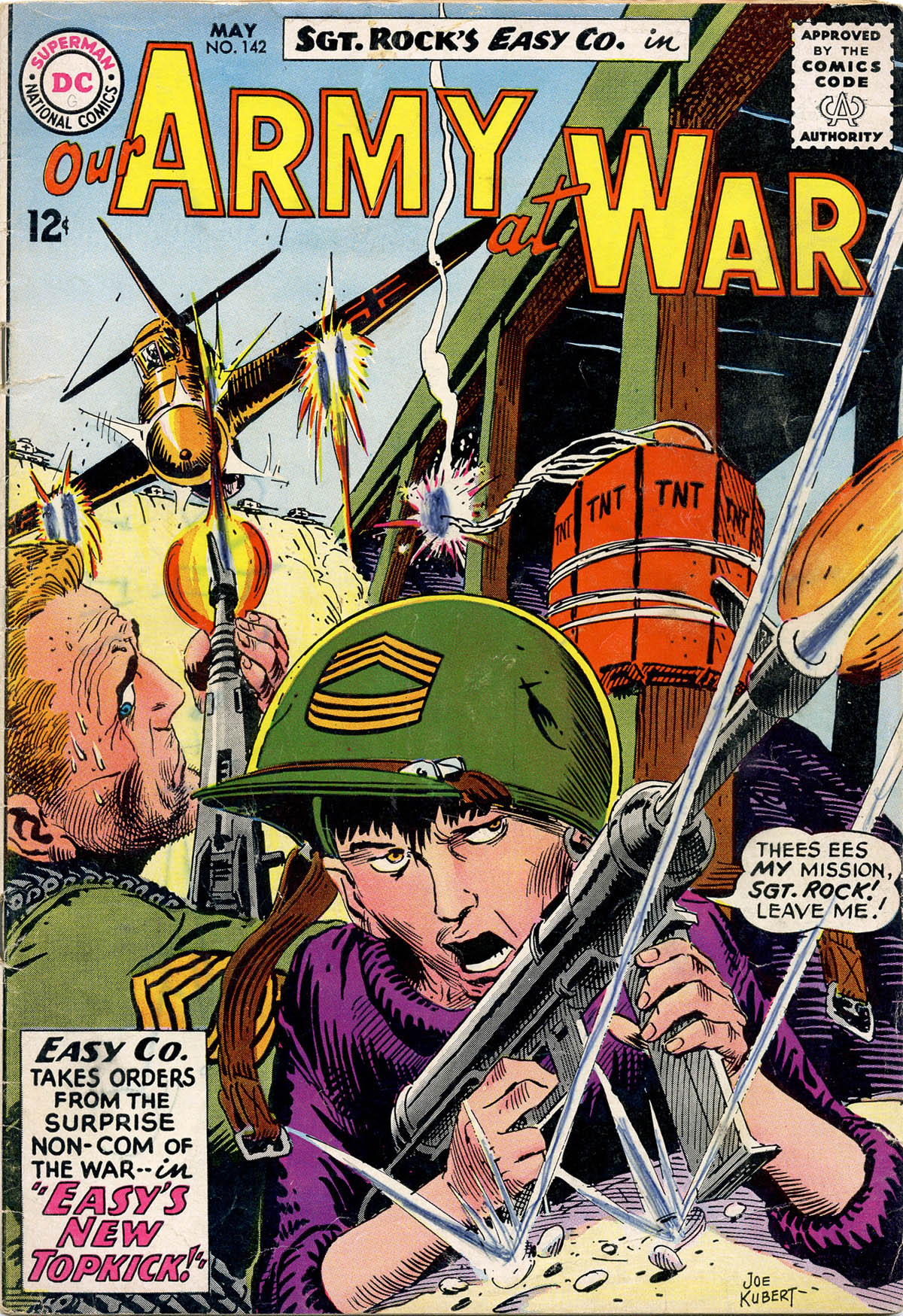Read online Our Army at War (1952) comic -  Issue #142 - 1