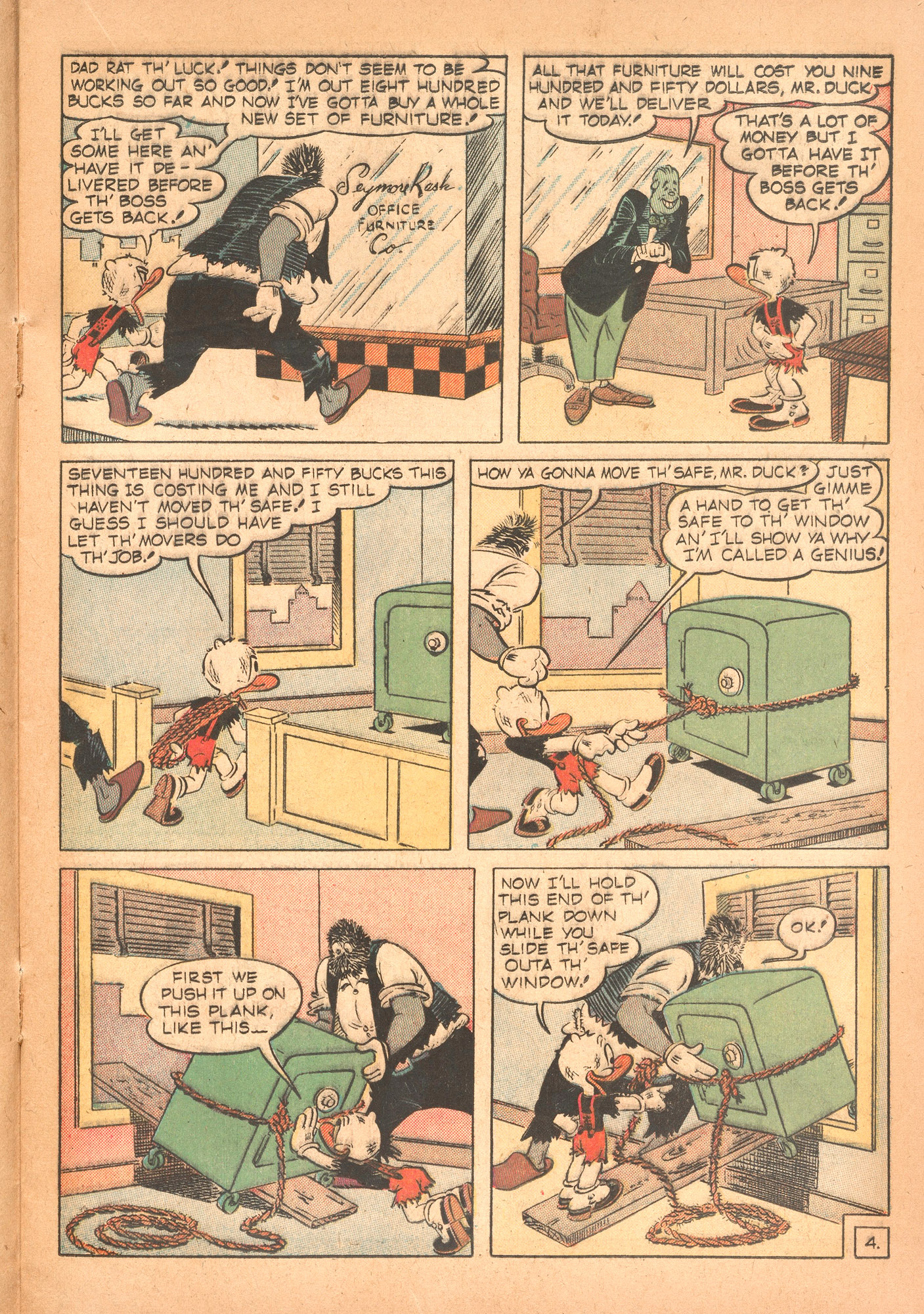 Read online Super Duck Comics comic -  Issue #39 - 21