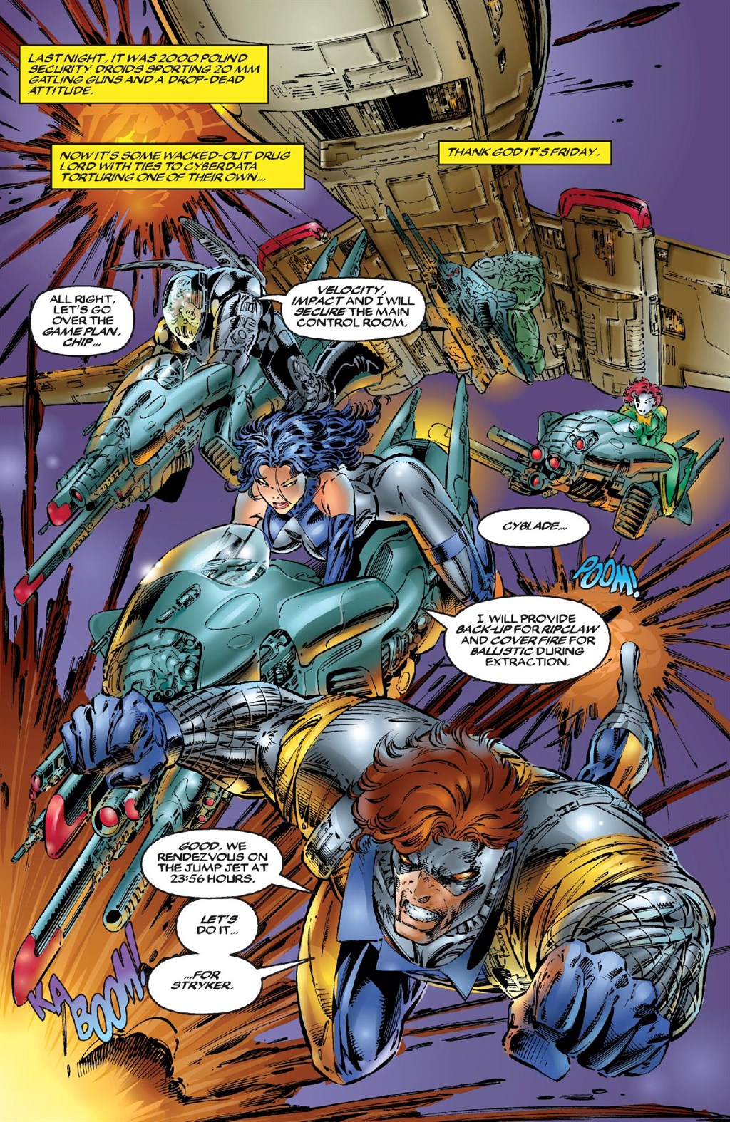 Read online Cyberforce (1992) comic -  Issue # _The Complete Cyberforce (Part 4) - 63