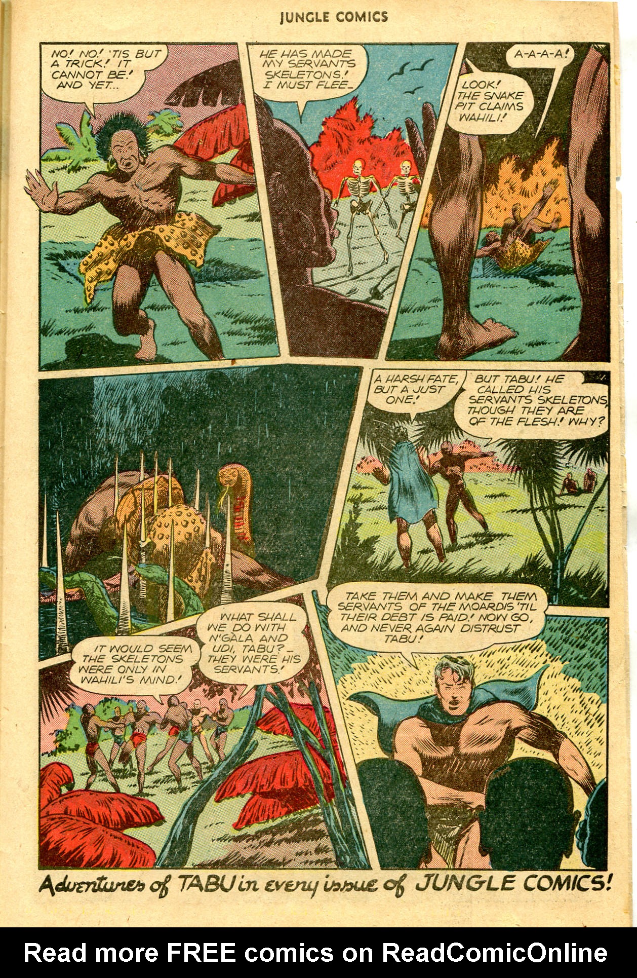 Read online Jungle Comics comic -  Issue #84 - 42