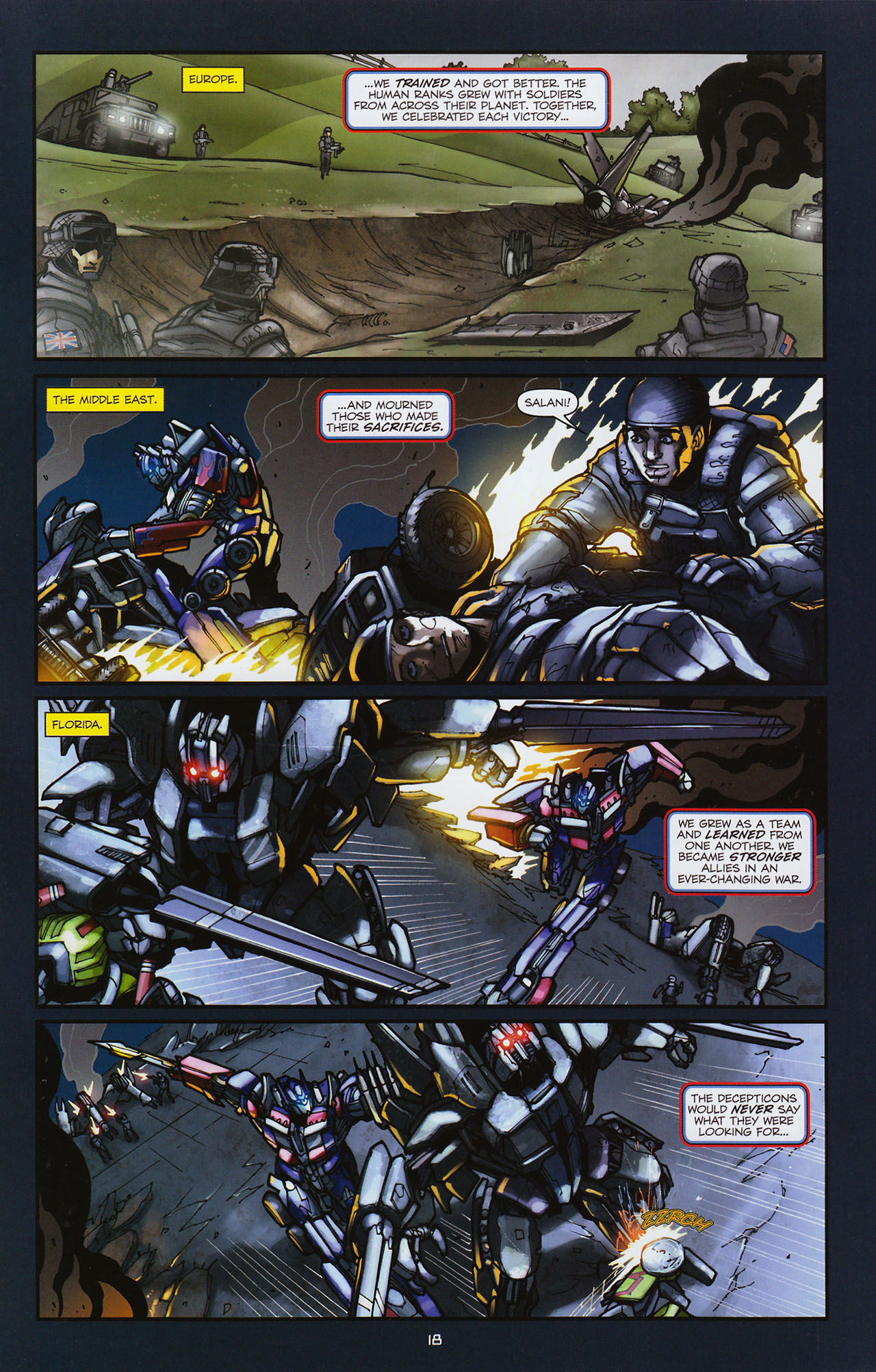 Read online Transformers: Alliance comic -  Issue #4 - 20