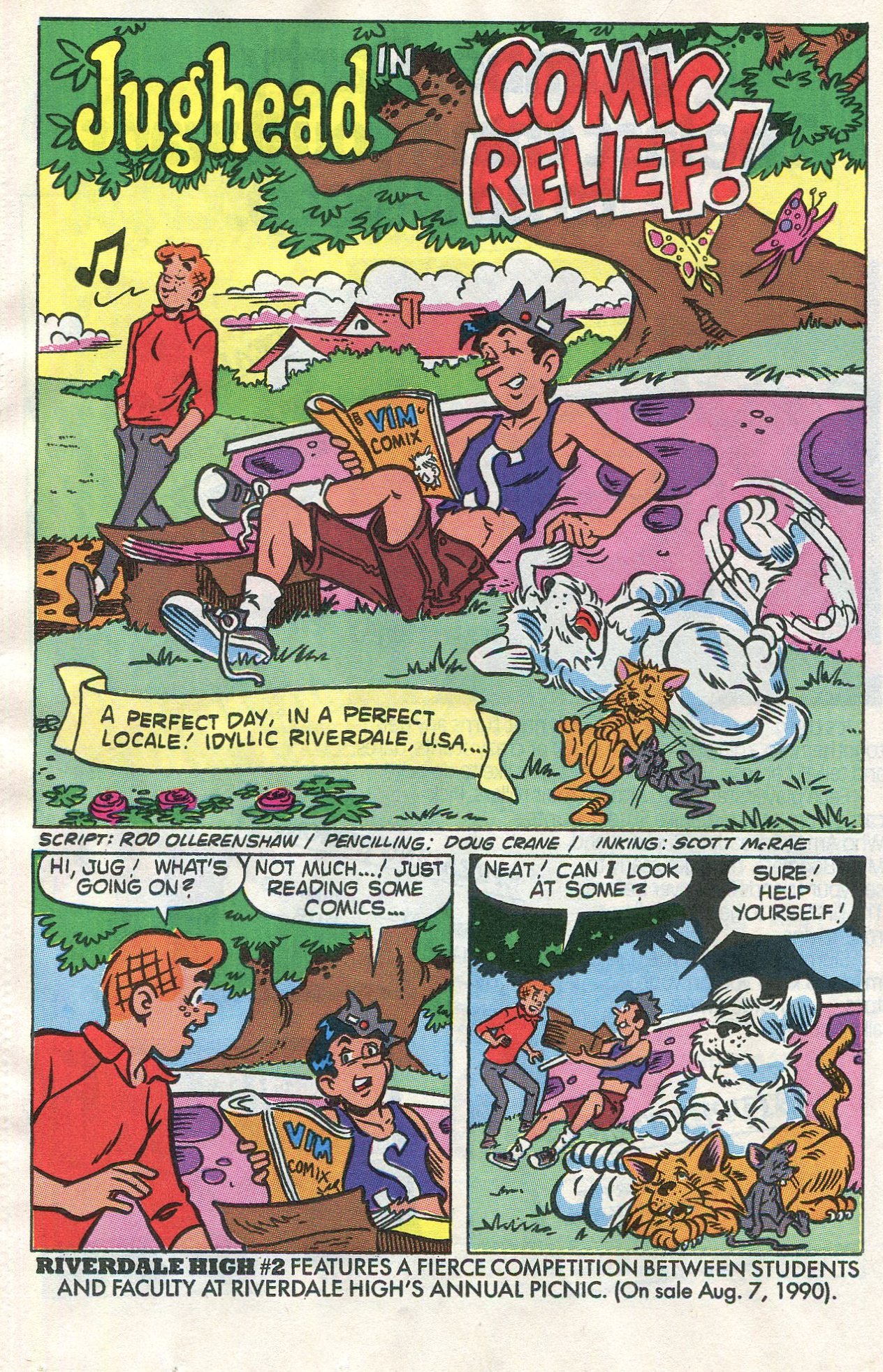 Read online Jughead (1987) comic -  Issue #20 - 20